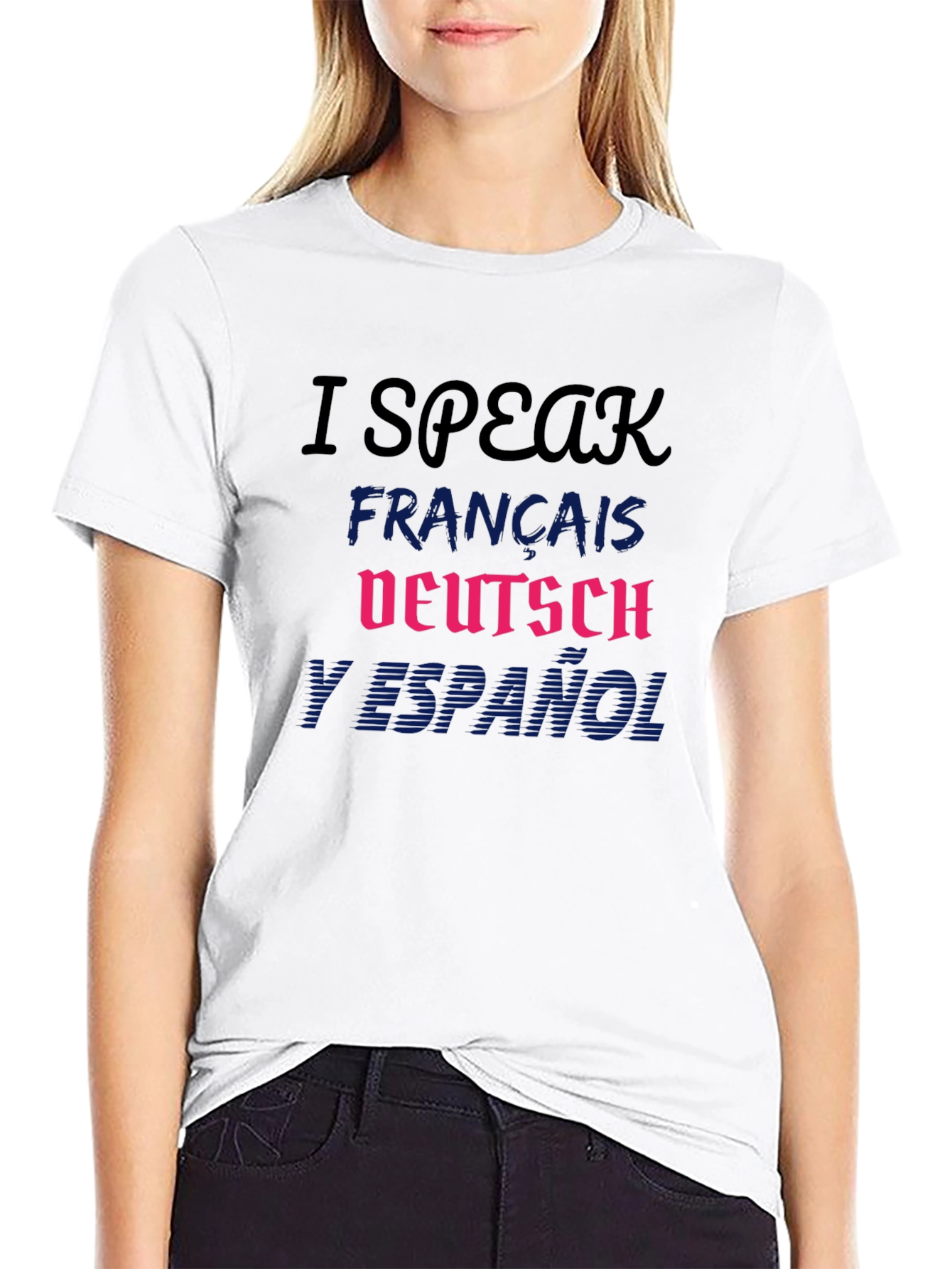 Multilingual I Speak T-Shirt - 9
