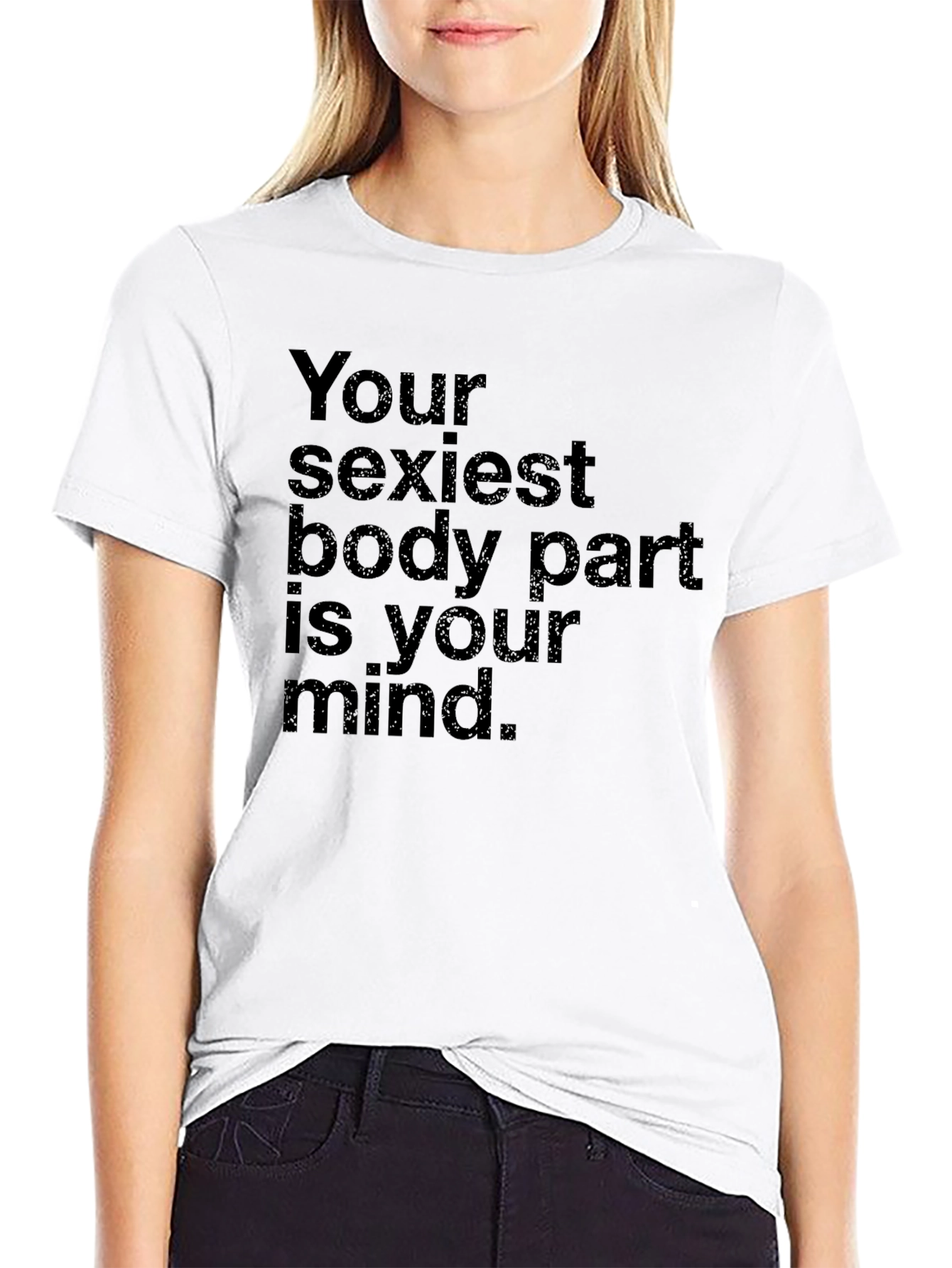 Black Mind T-Shirt - Your Sexiest Body Part view 9