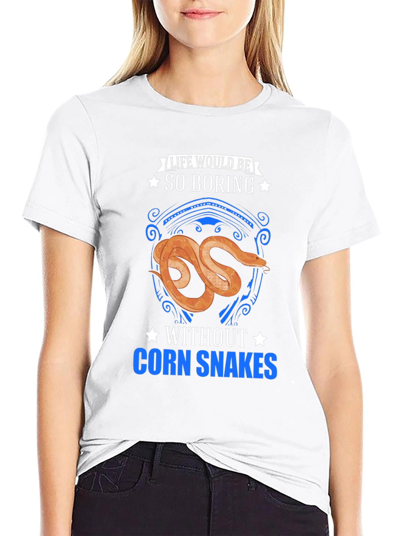 Corn Snake Lover T-Shirt - Life Would Be So Boring - 9
