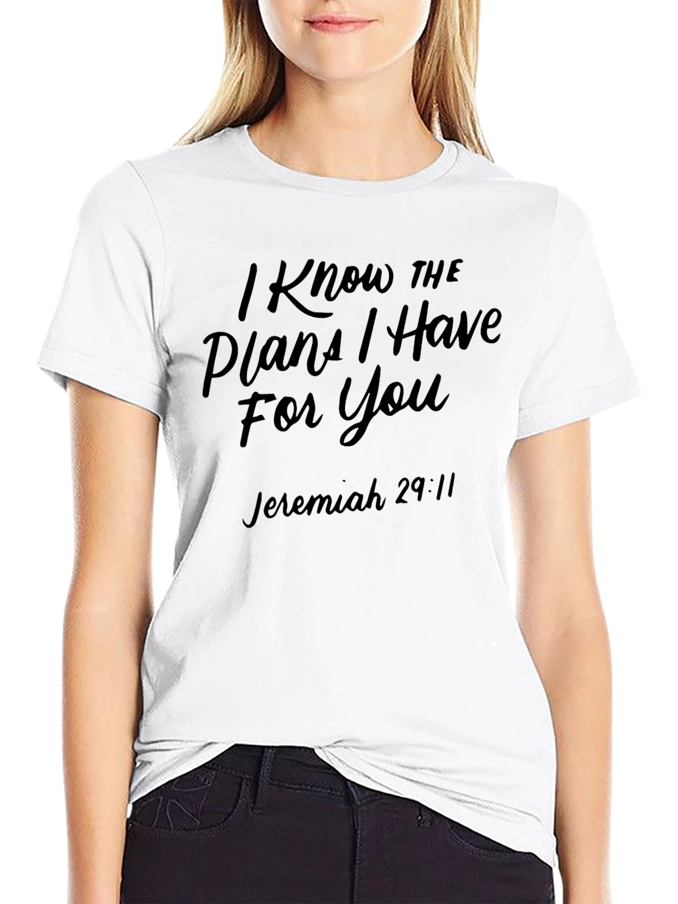 Black I Know the Plans Black T-Shirt view 9
