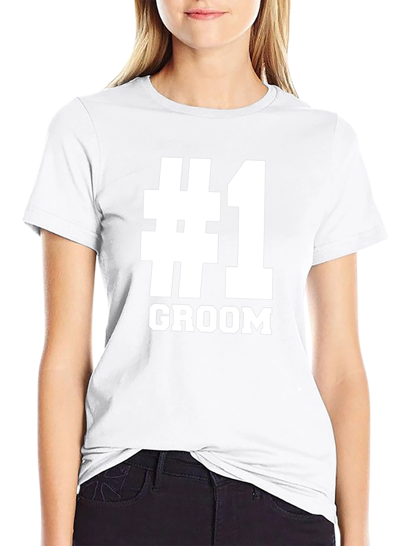 #1 Groom T-Shirt - Wedding Day Apparel - 9
