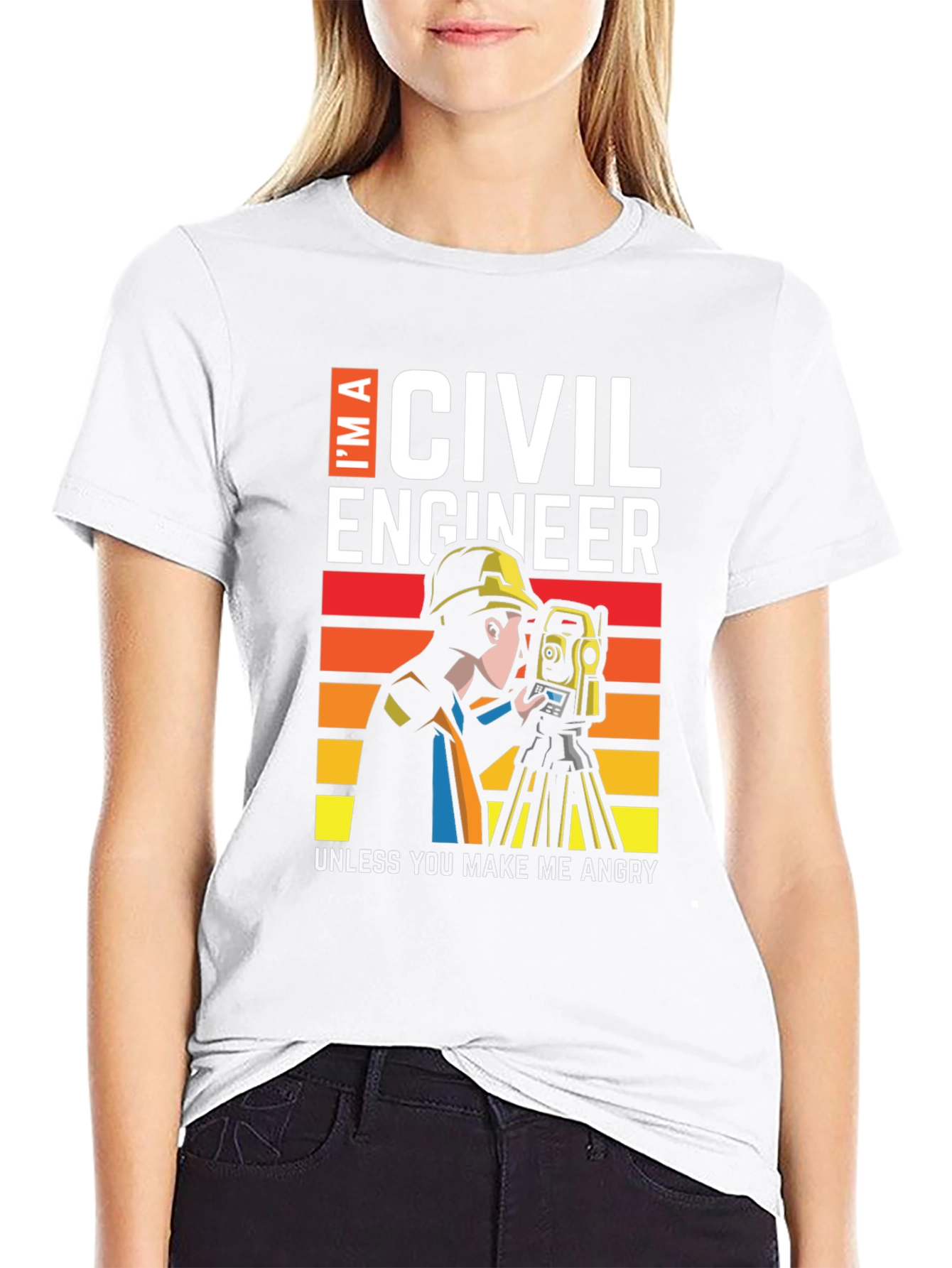Civil Engineer T-Shirt - Funny Job Pride Tee - 9