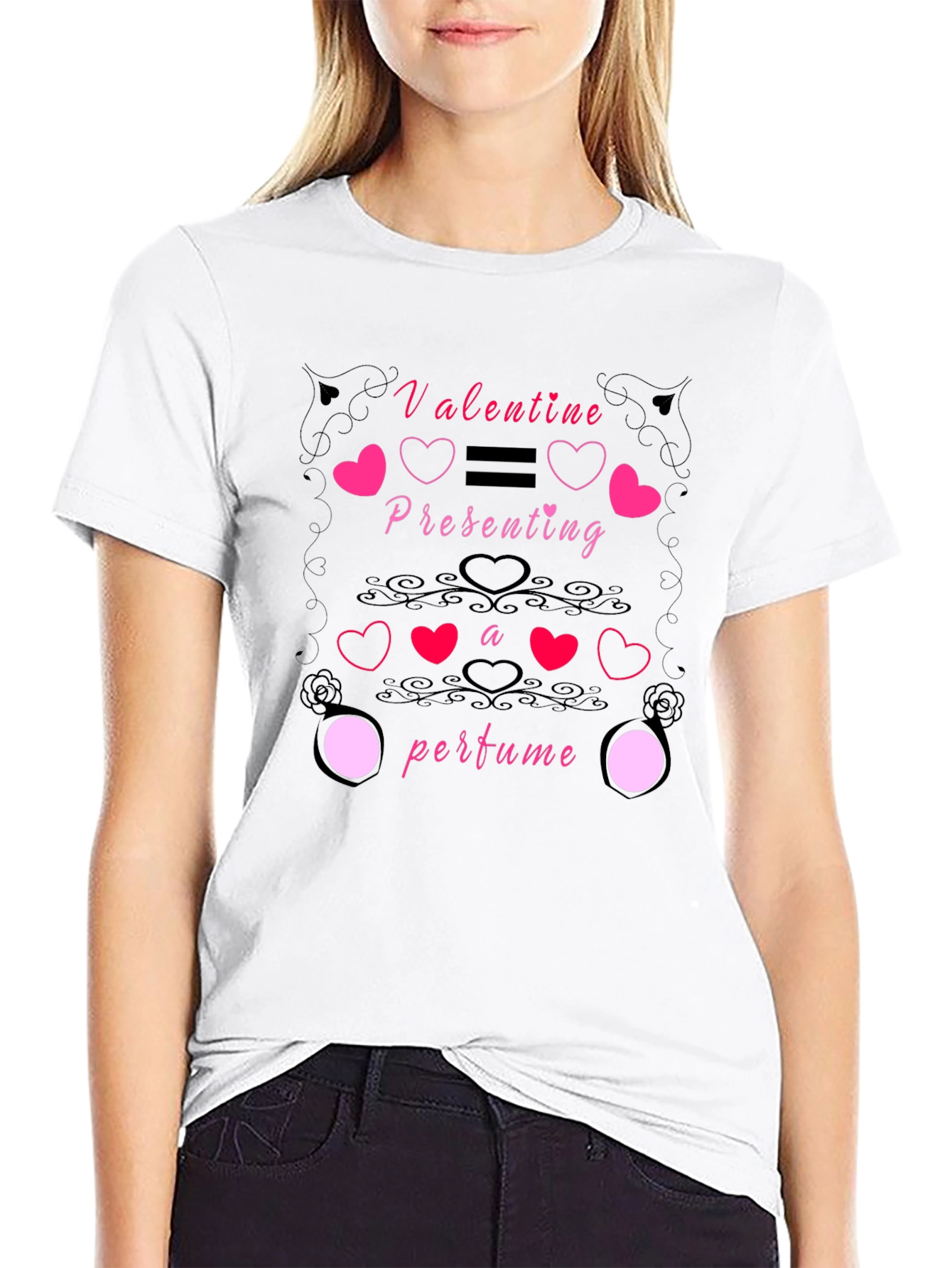 Black Valentine Perfume T-Shirt view 9