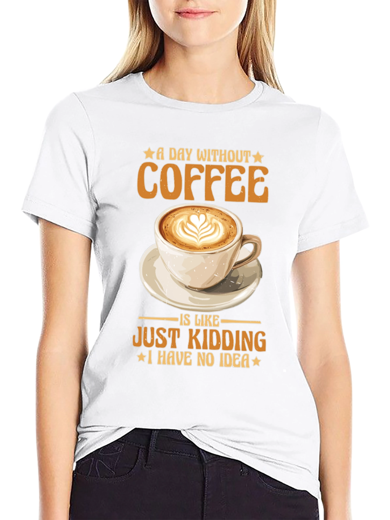 Black Coffee Lover T-Shirt - Funny Coffee Tee view 9