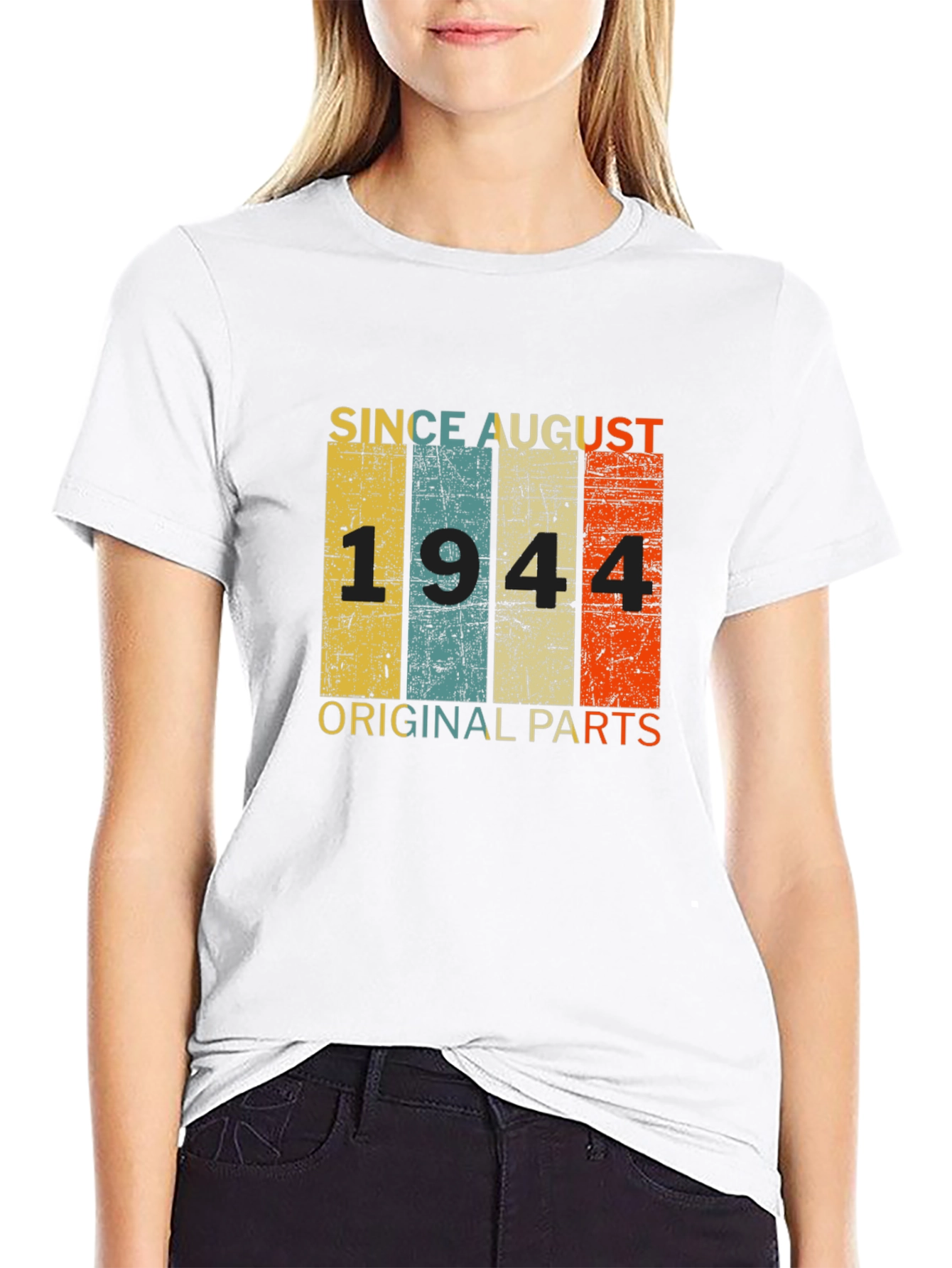 Since August 1944 T-Shirt - Vintage Birthday Gift - 9