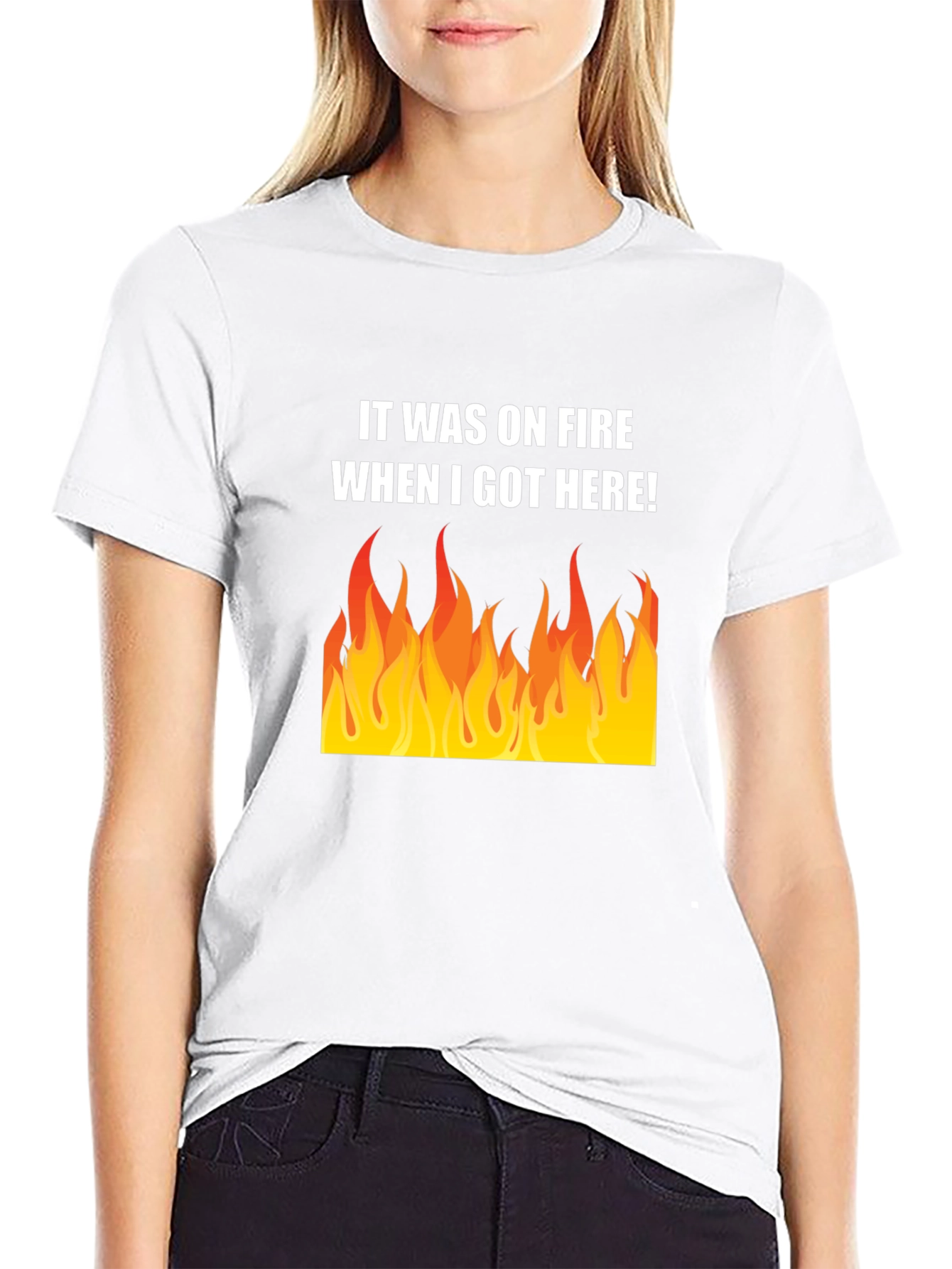 It Was on Fire Graphic Tee - 9