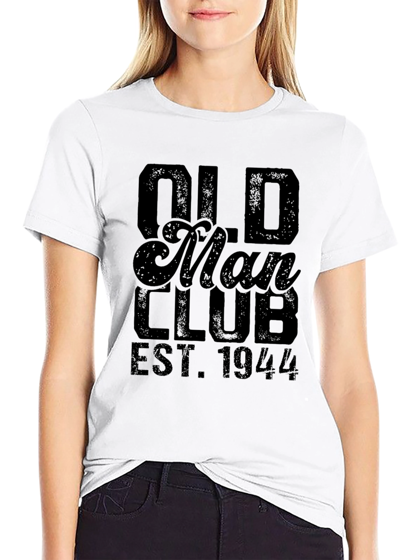 Black Old Man Club Est. 1944 T-Shirt view 9