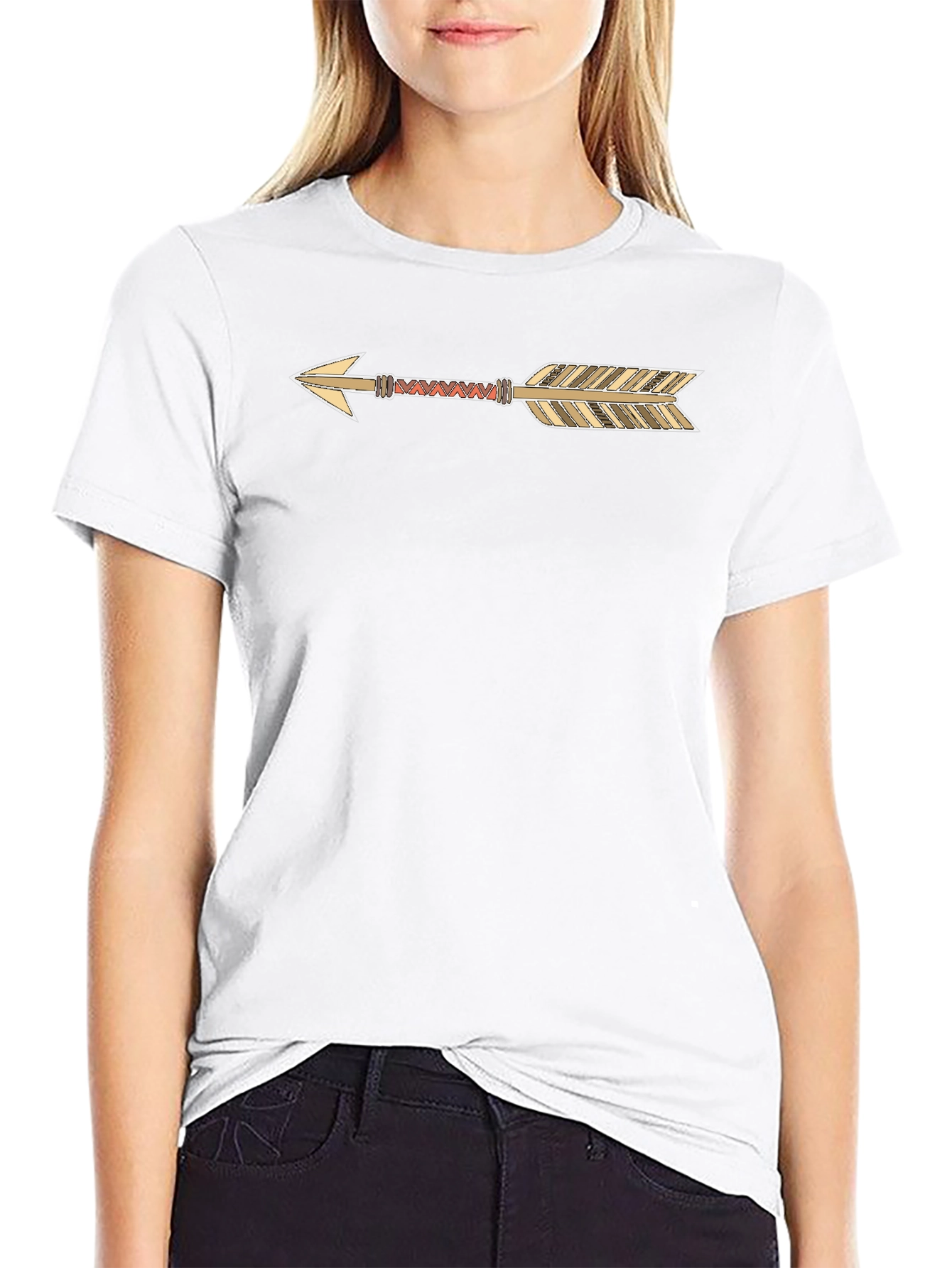 Black Arrow Graphic T-Shirt - Stylish Design view 9