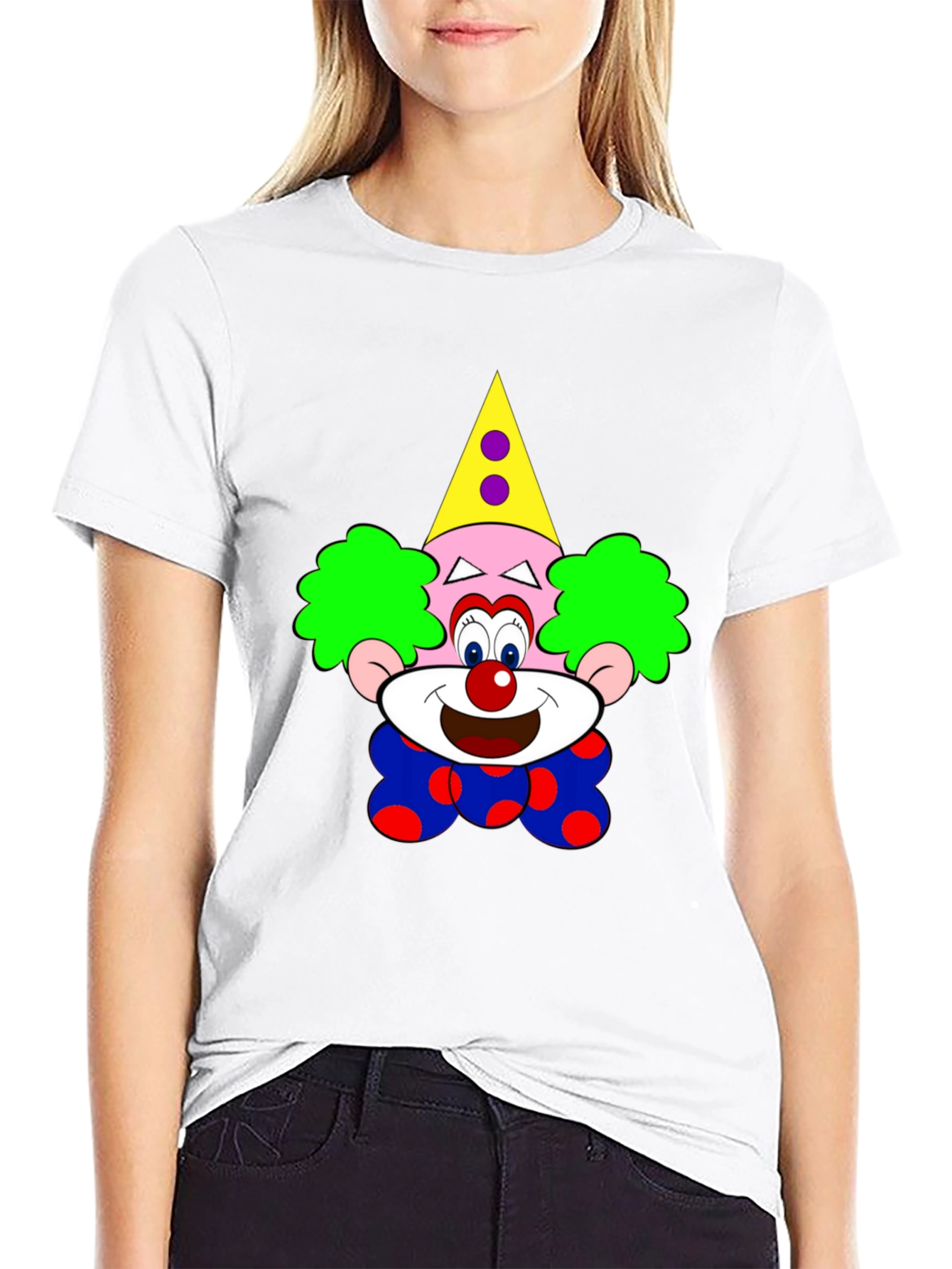 Black Clown Graphic Black T-Shirt - Fun & Unique! view 9