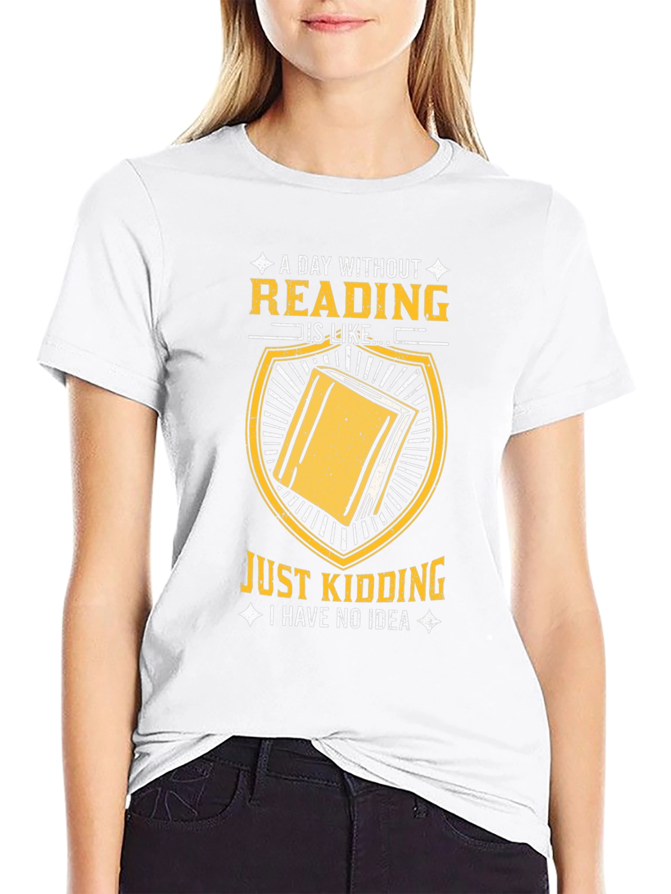 Black Funny Reading T-Shirt - Book Lover Gift view 9