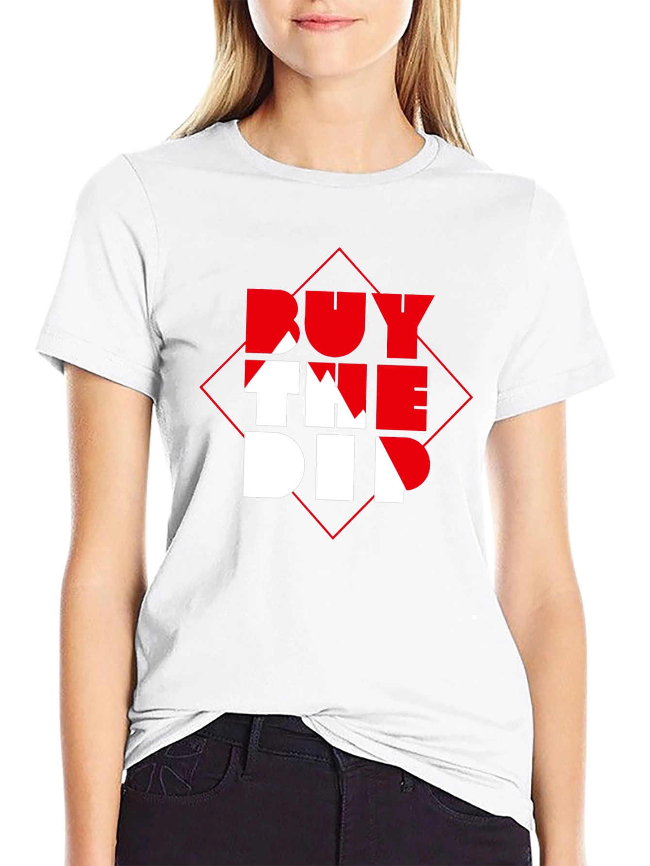 Black Buy The Dip Graphic Tee - Black view 9