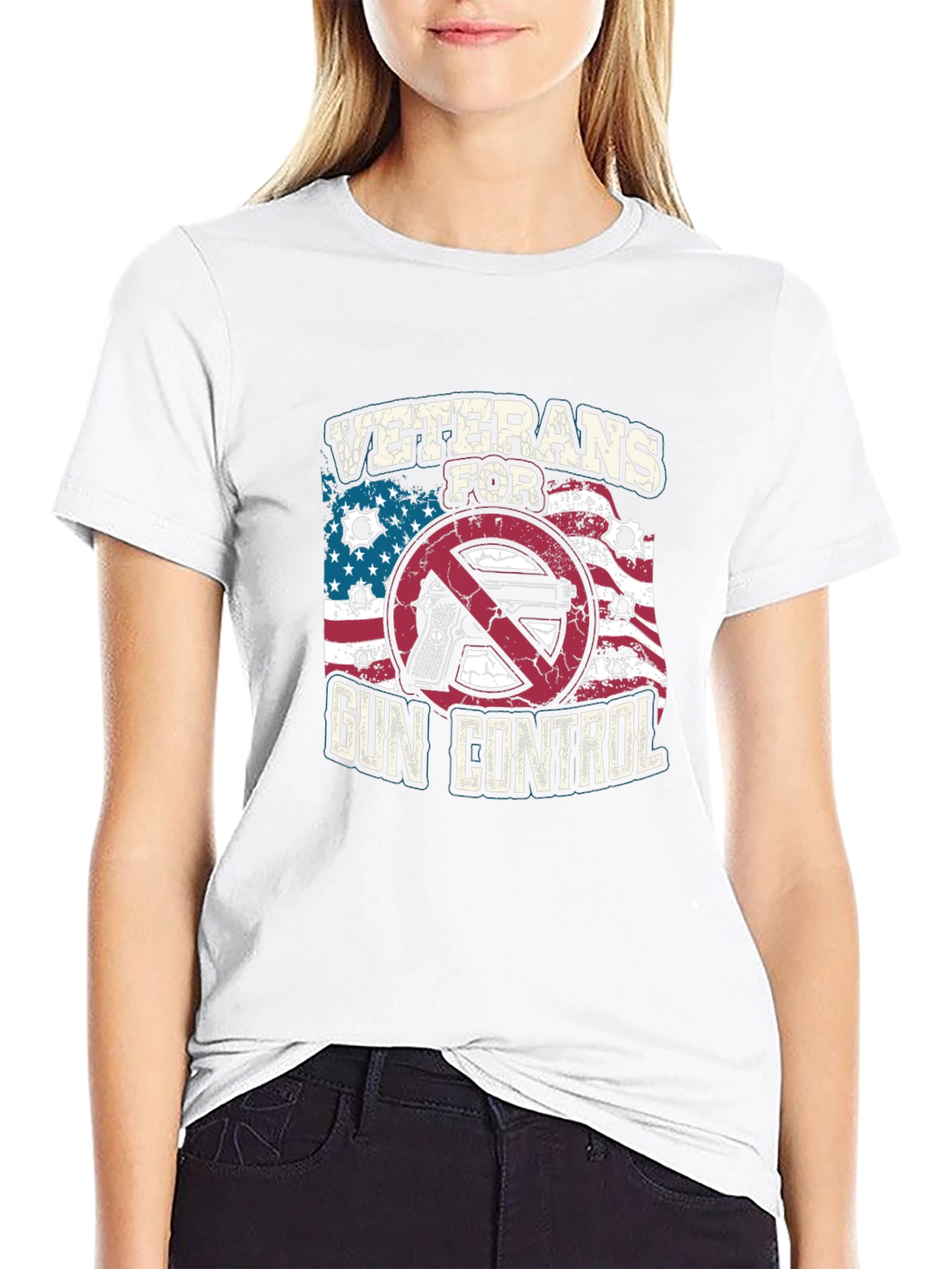Black Veterans for Gun Control T-Shirt view 9