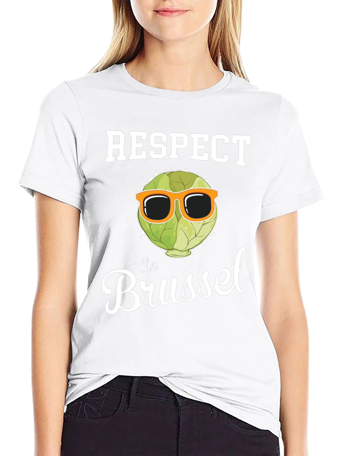 Respect the Brussel Sprout Graphic T-Shirt - 9
