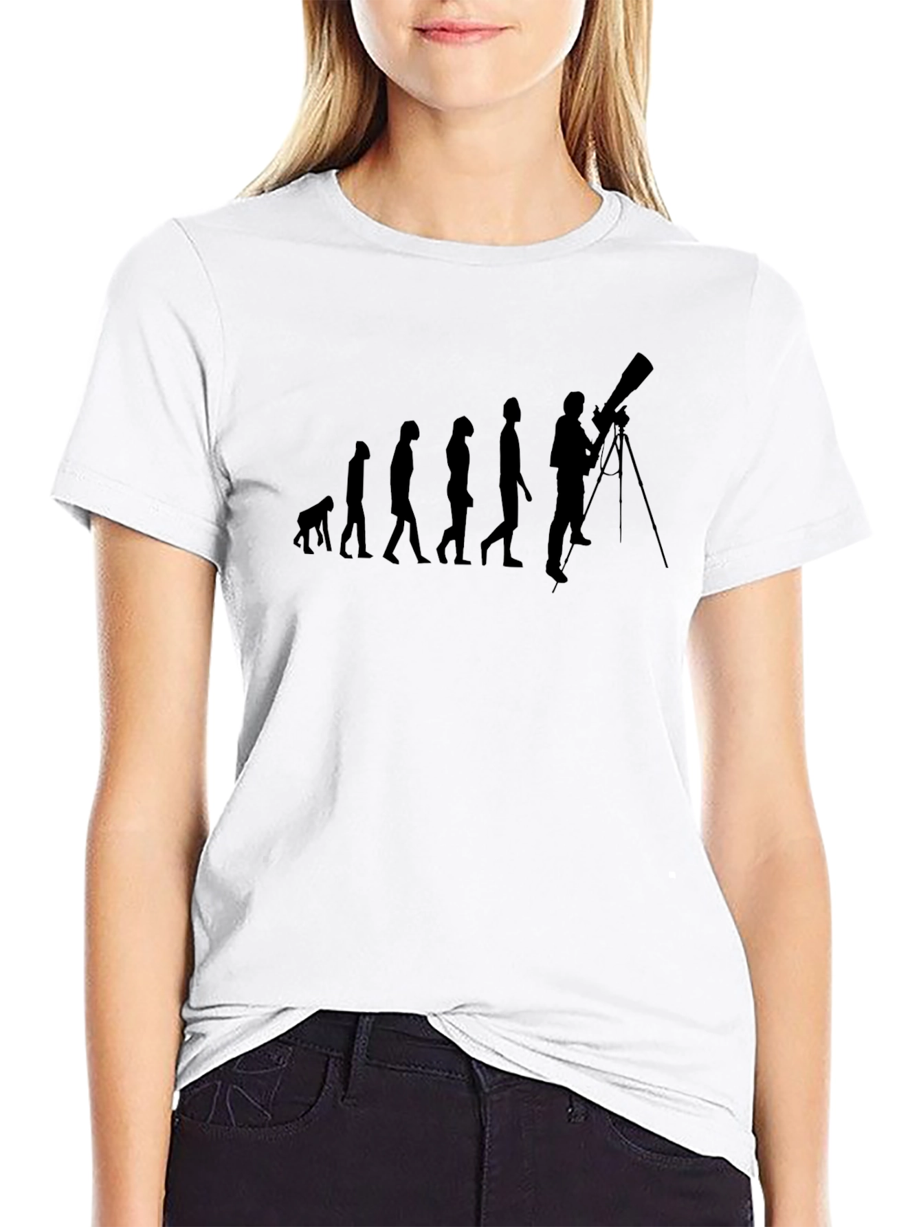 Astronomy Evolution T-Shirt - Stargazer Tee - 9