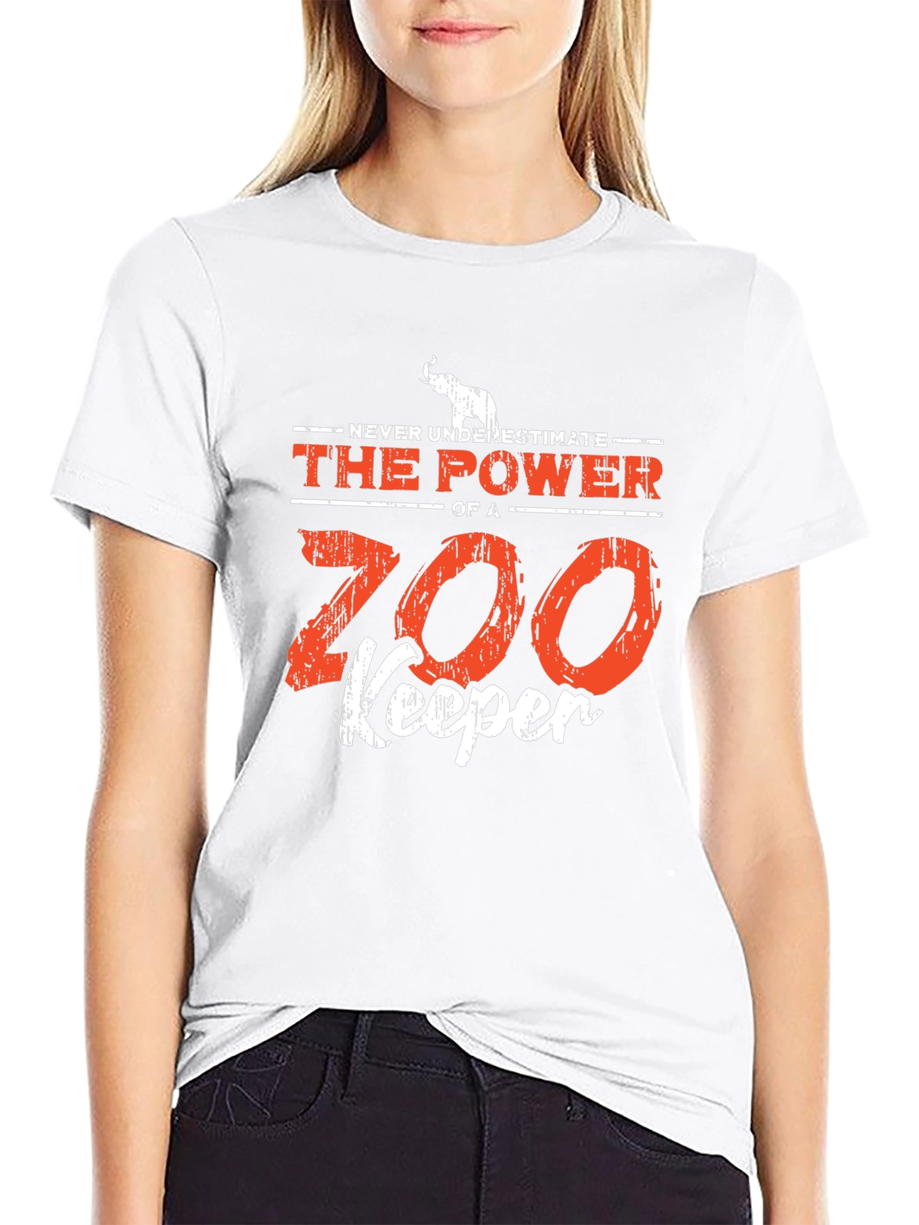 Black Zoo Keeper Power T-Shirt view 9