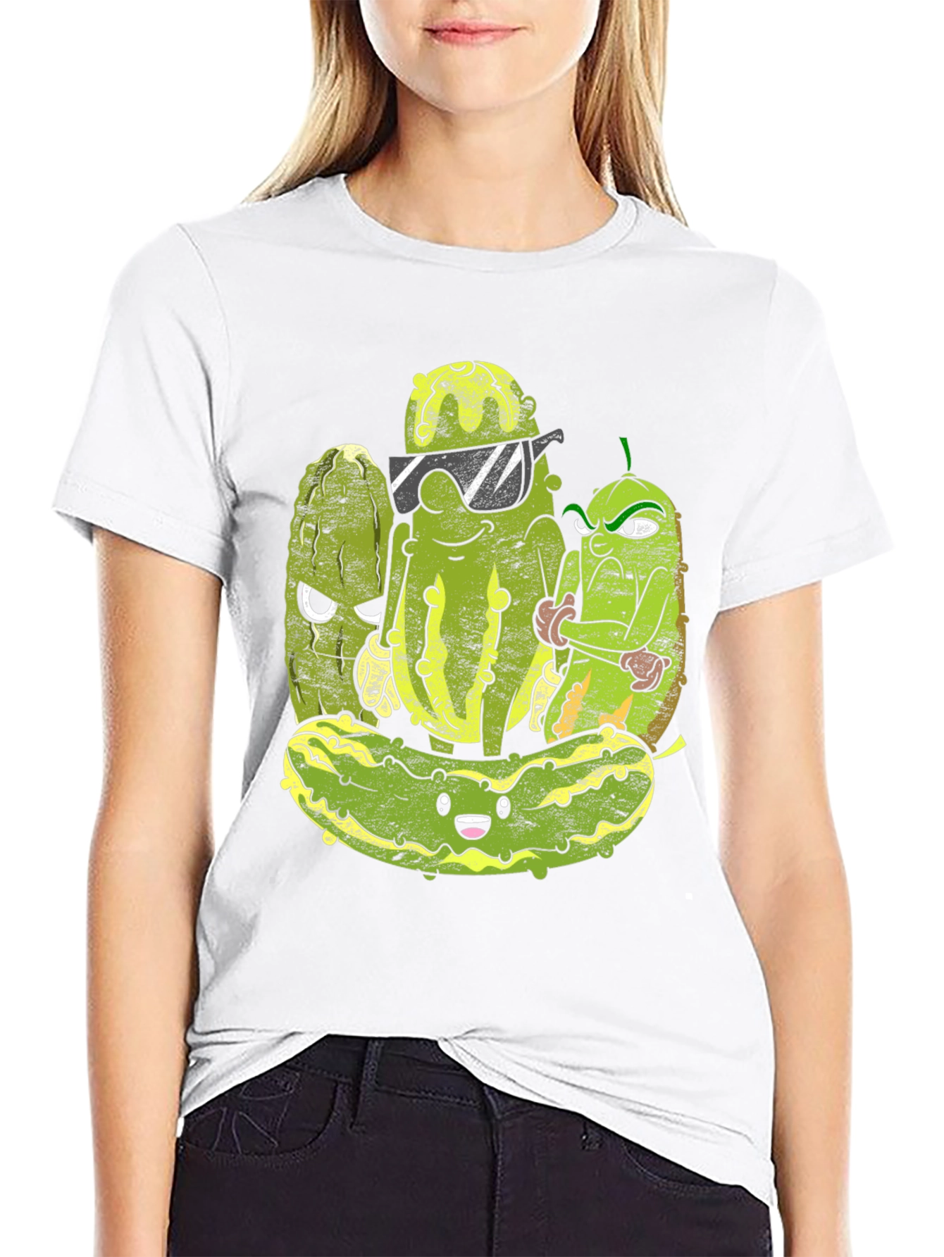 Pickle Gang T-Shirt - Cool Cartoon Design - 9