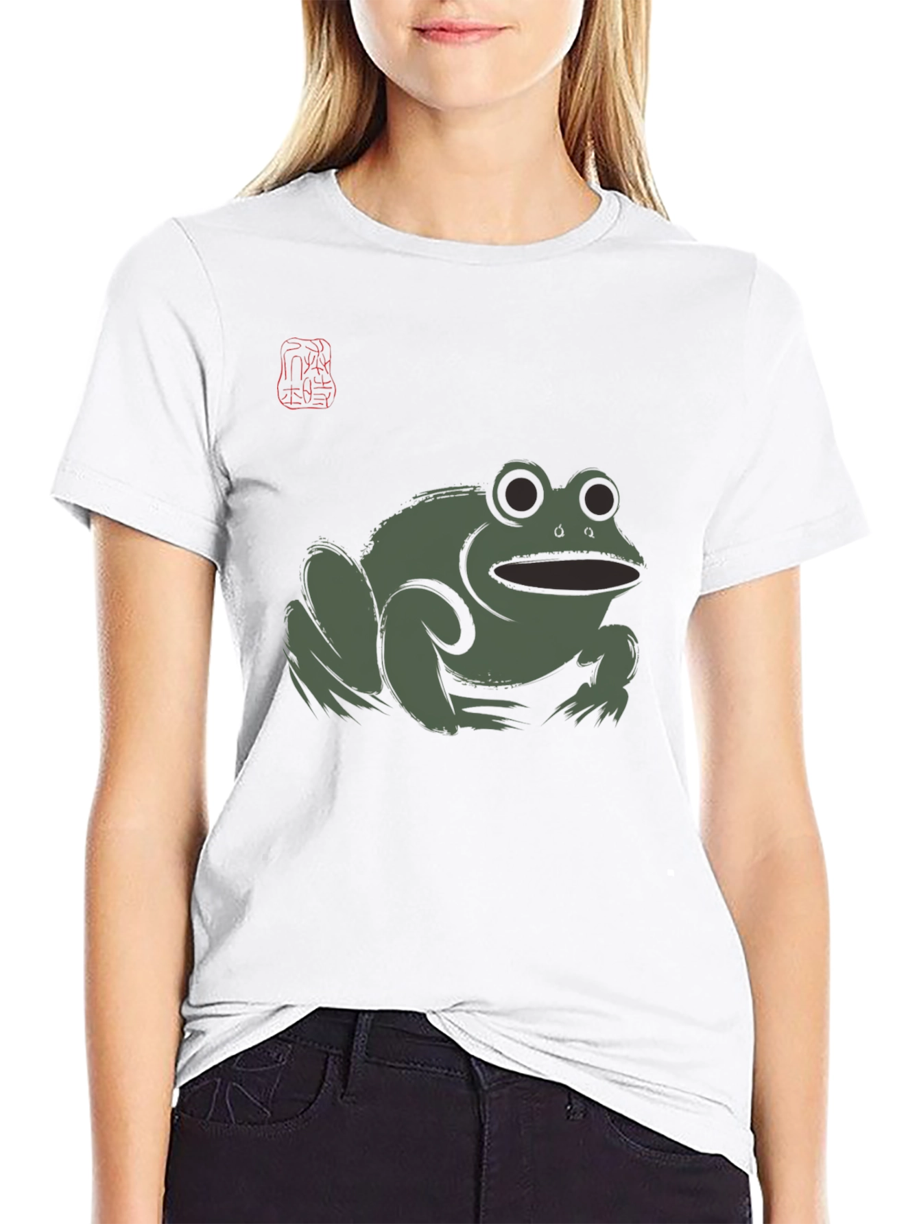 Black Frog Graphic Black T-Shirt - Men's view 9