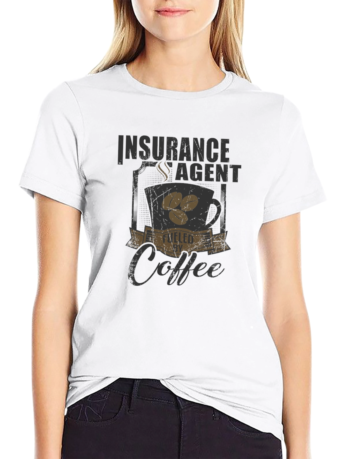 Insurance Agent Fueled By Coffee T-Shirt - 9