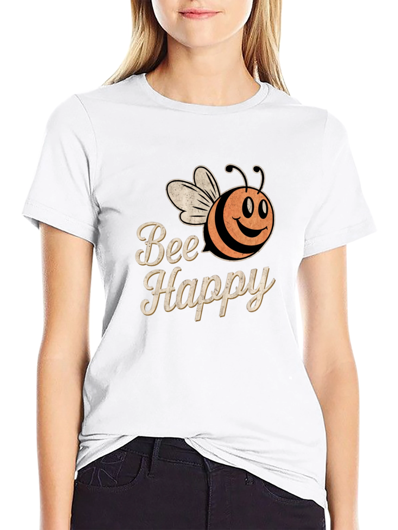 Bee Happy Graphic Tee - Unisex - 9