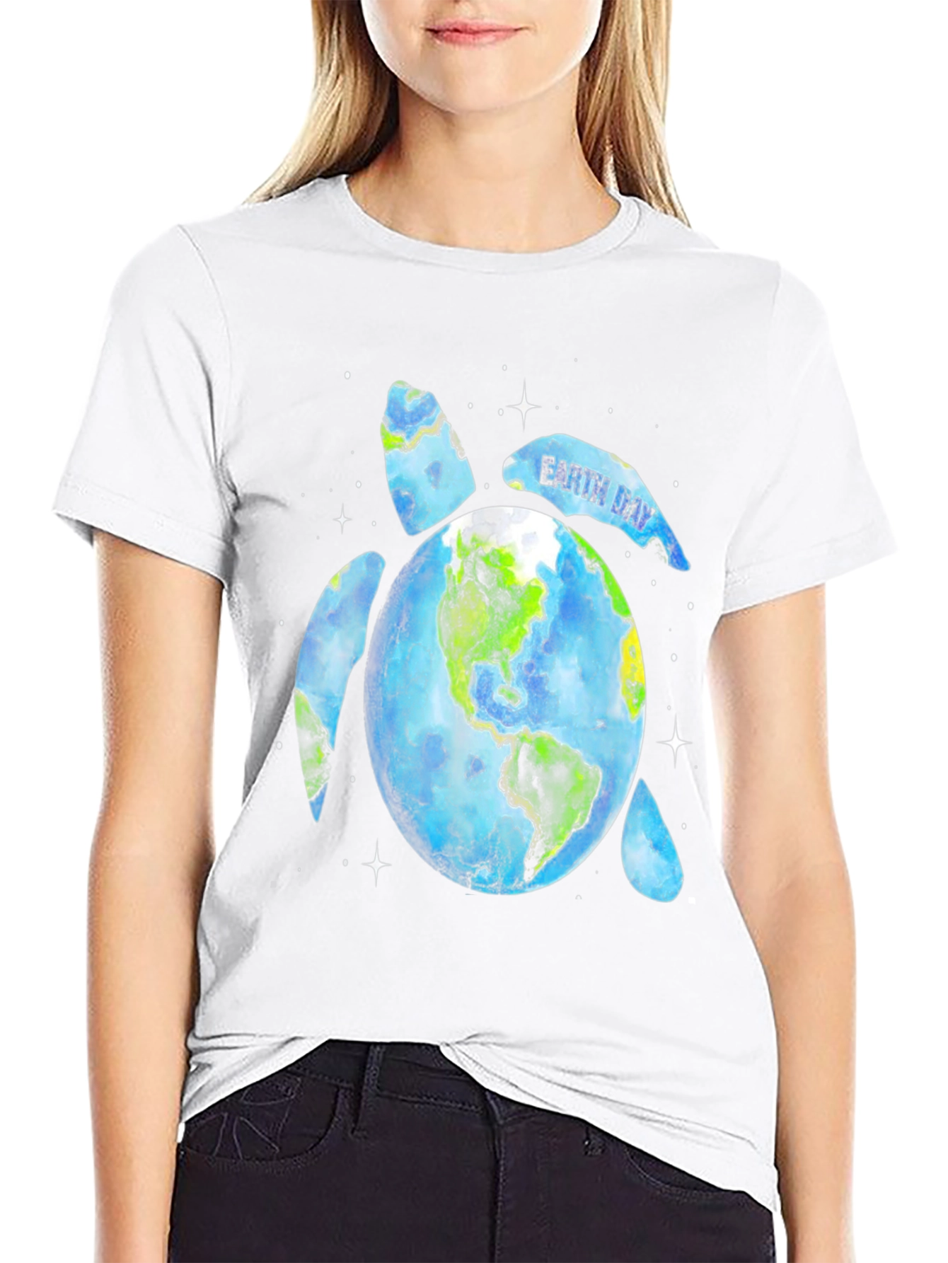 Earth Day Turtle Graphic Tee - 9
