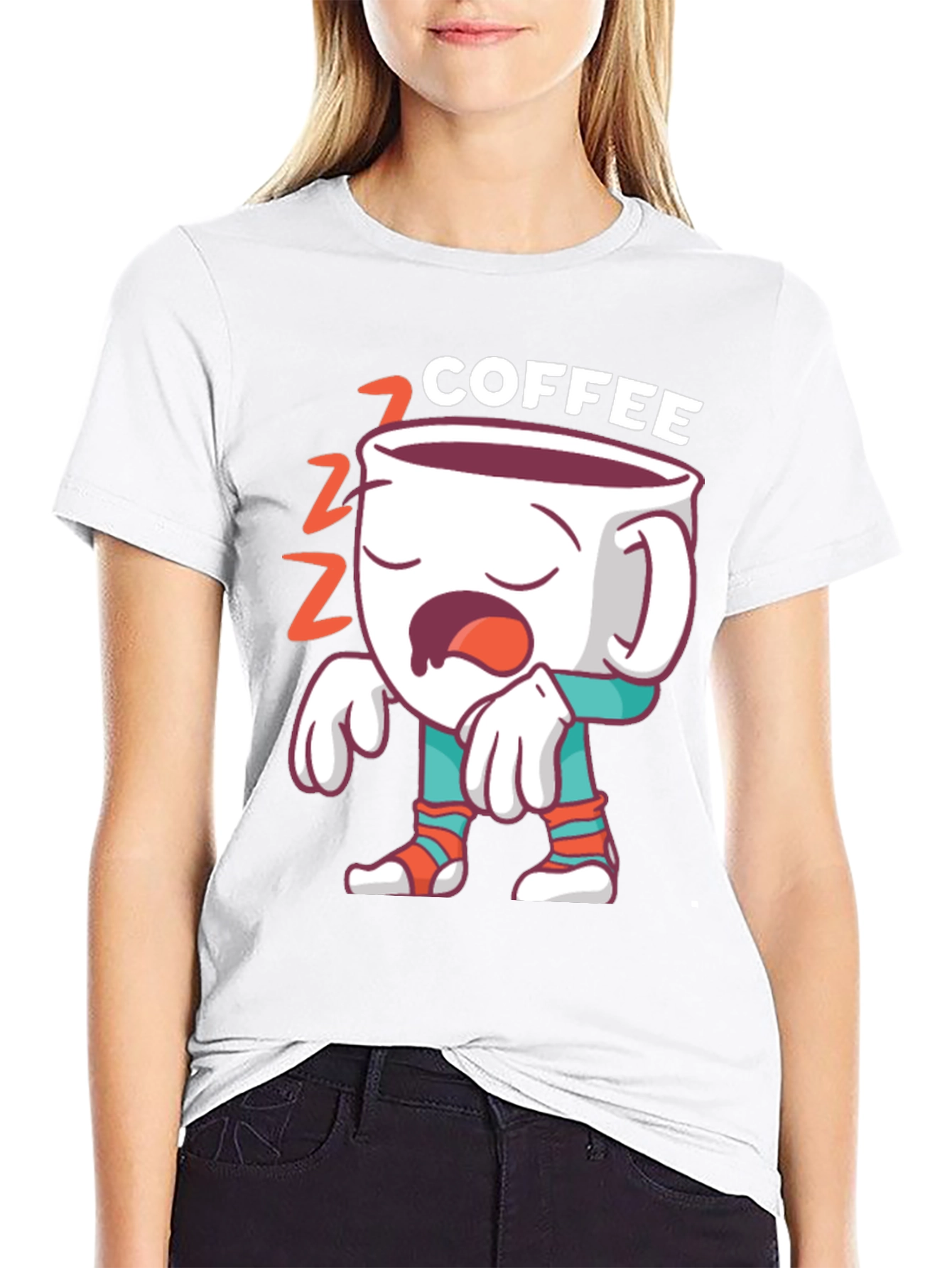 Black Coffee Sleepy T-Shirt view 9