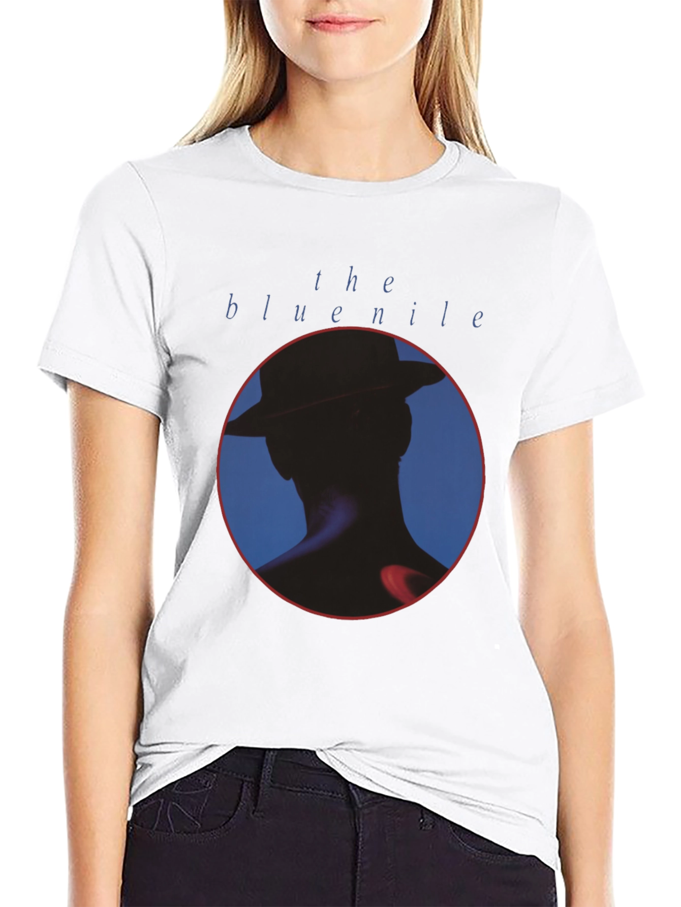 The Blue Nile Album Cover Black T-Shirt - 9