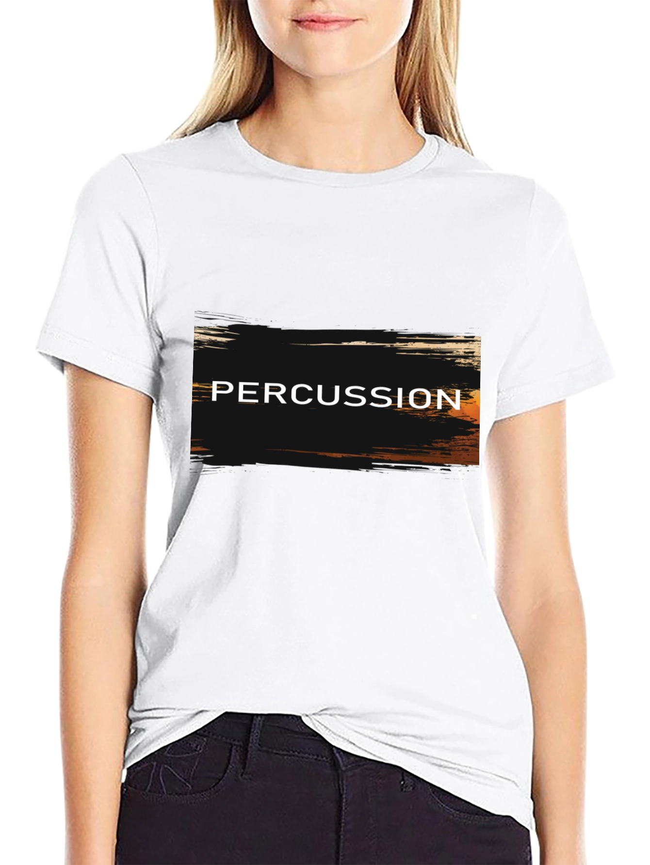 Black Percussion T-Shirt - Music Lover Tee view 9
