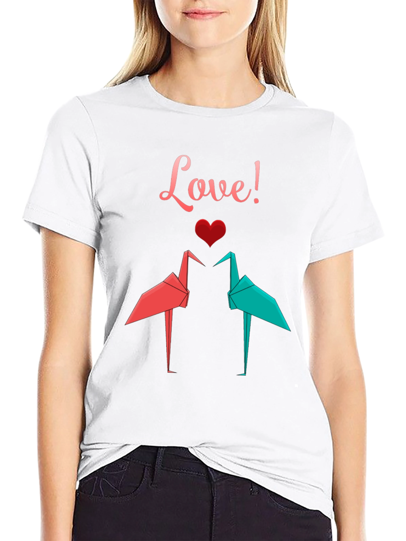 Love Origami Crane T-Shirt - 9