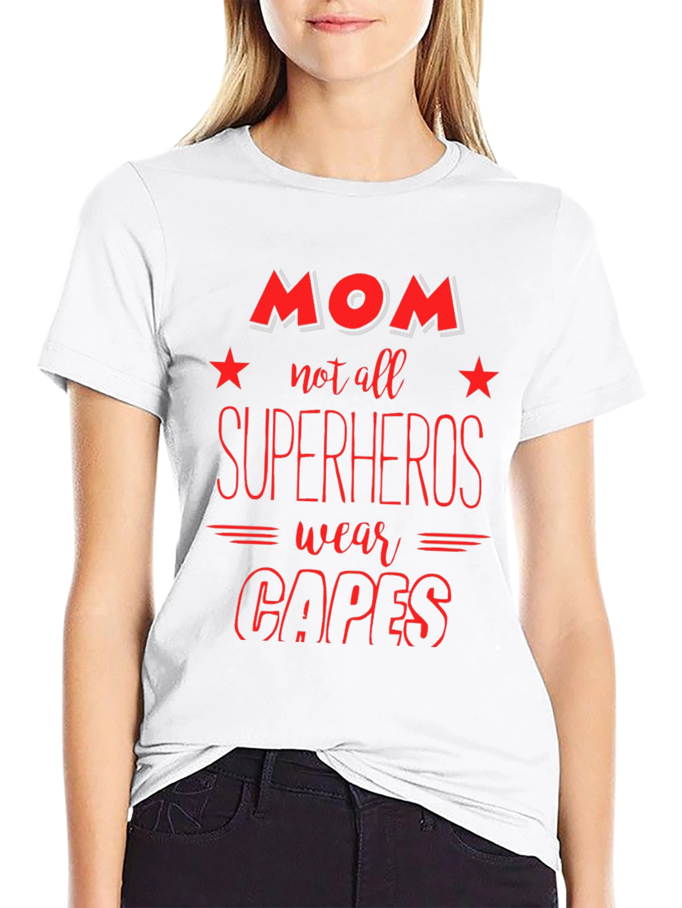 Mom Superheroes T-Shirt: Cape Optional - 9