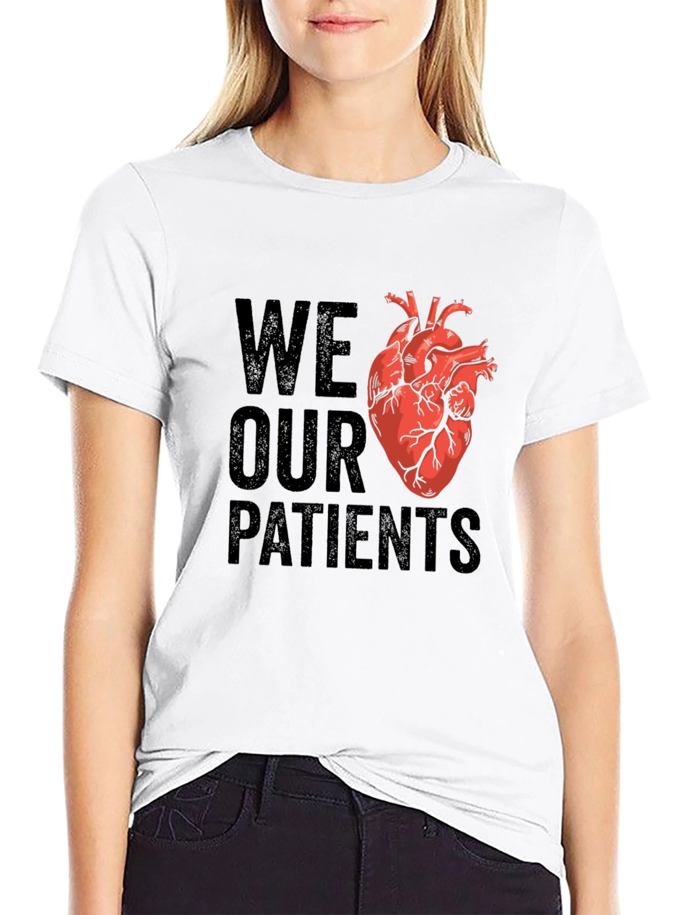 We Heart Our Patients Graphic T-Shirt - 9