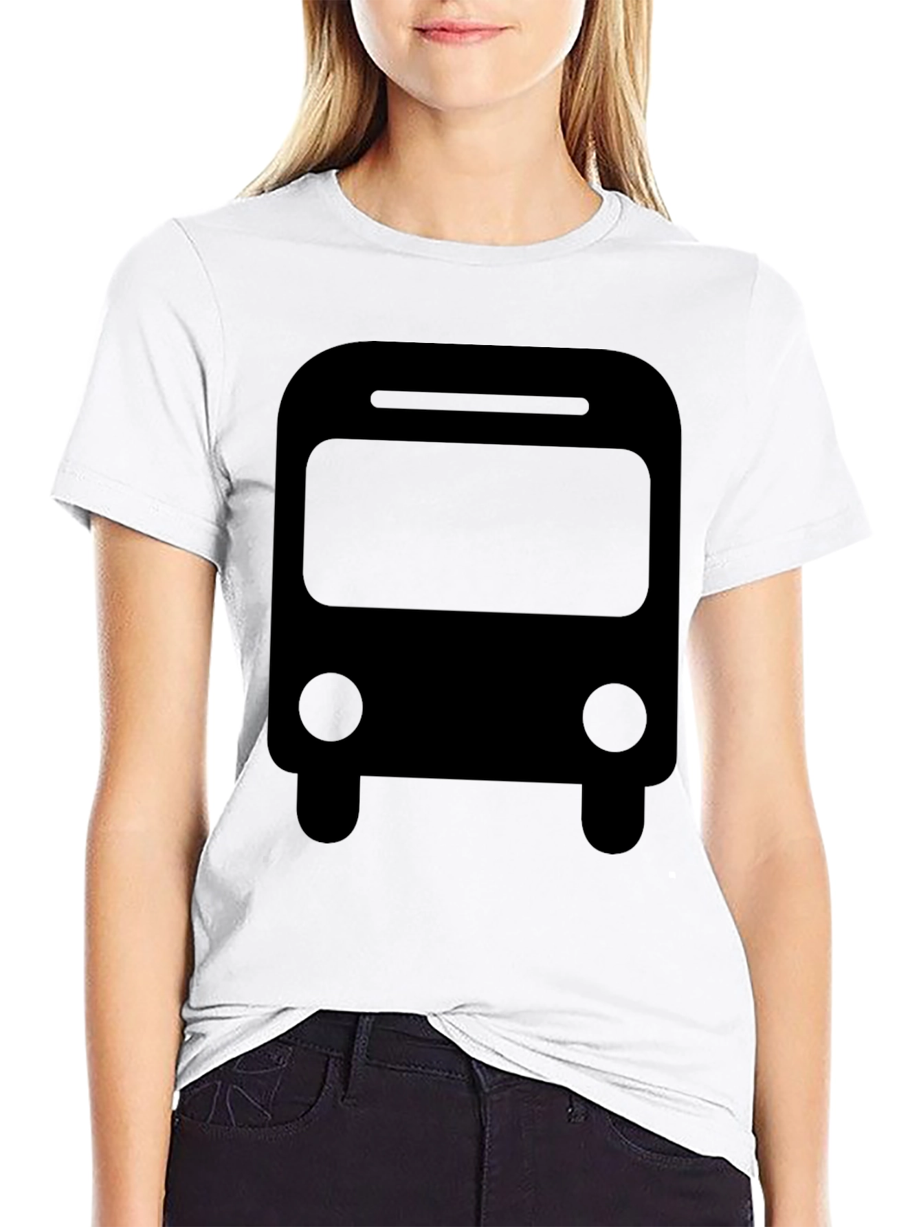 Black Black Bus Graphic Tee - Casual Comfort view 9