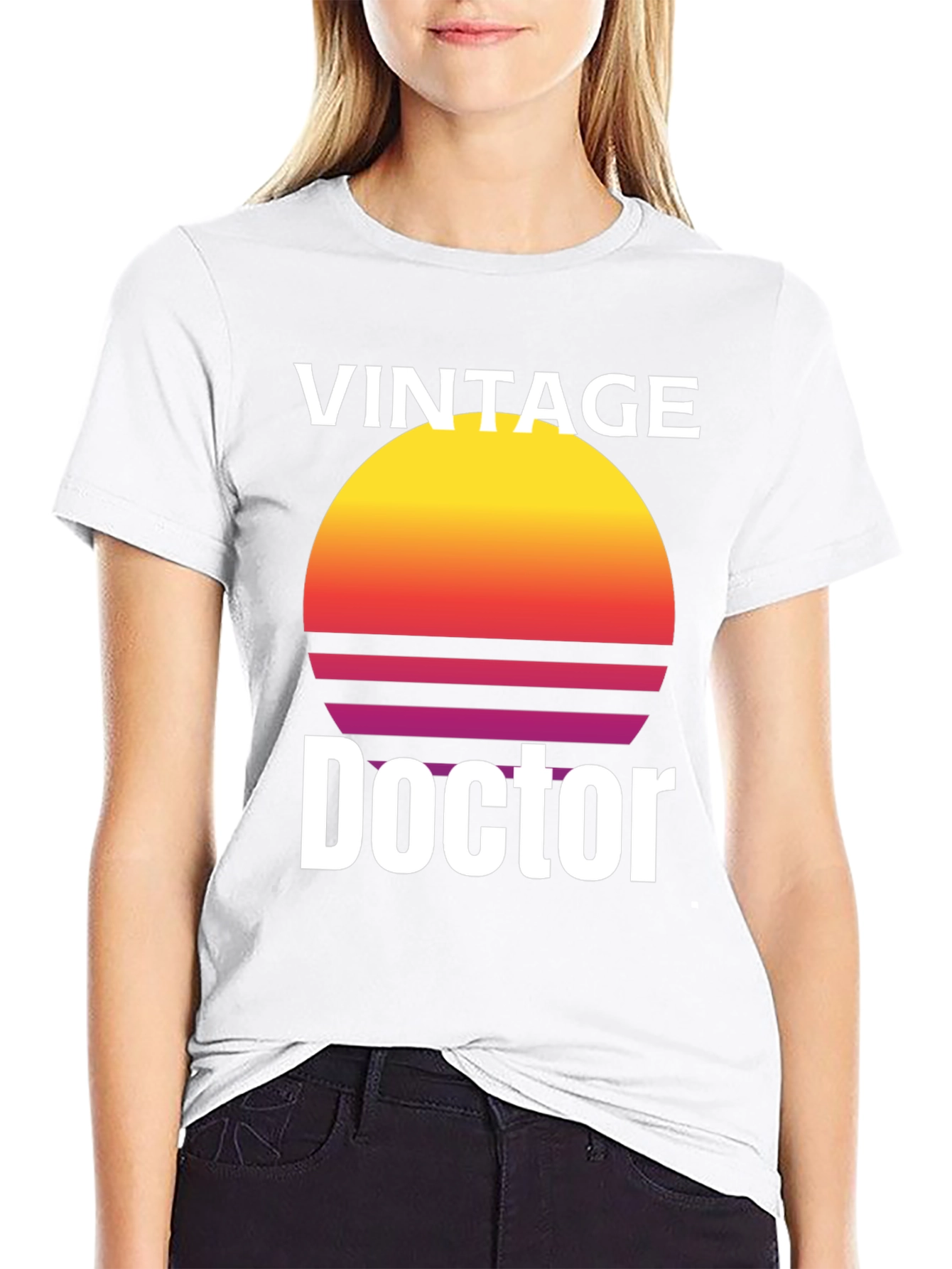 Vintage Doctor Graphic Tee - Retro Style - 9