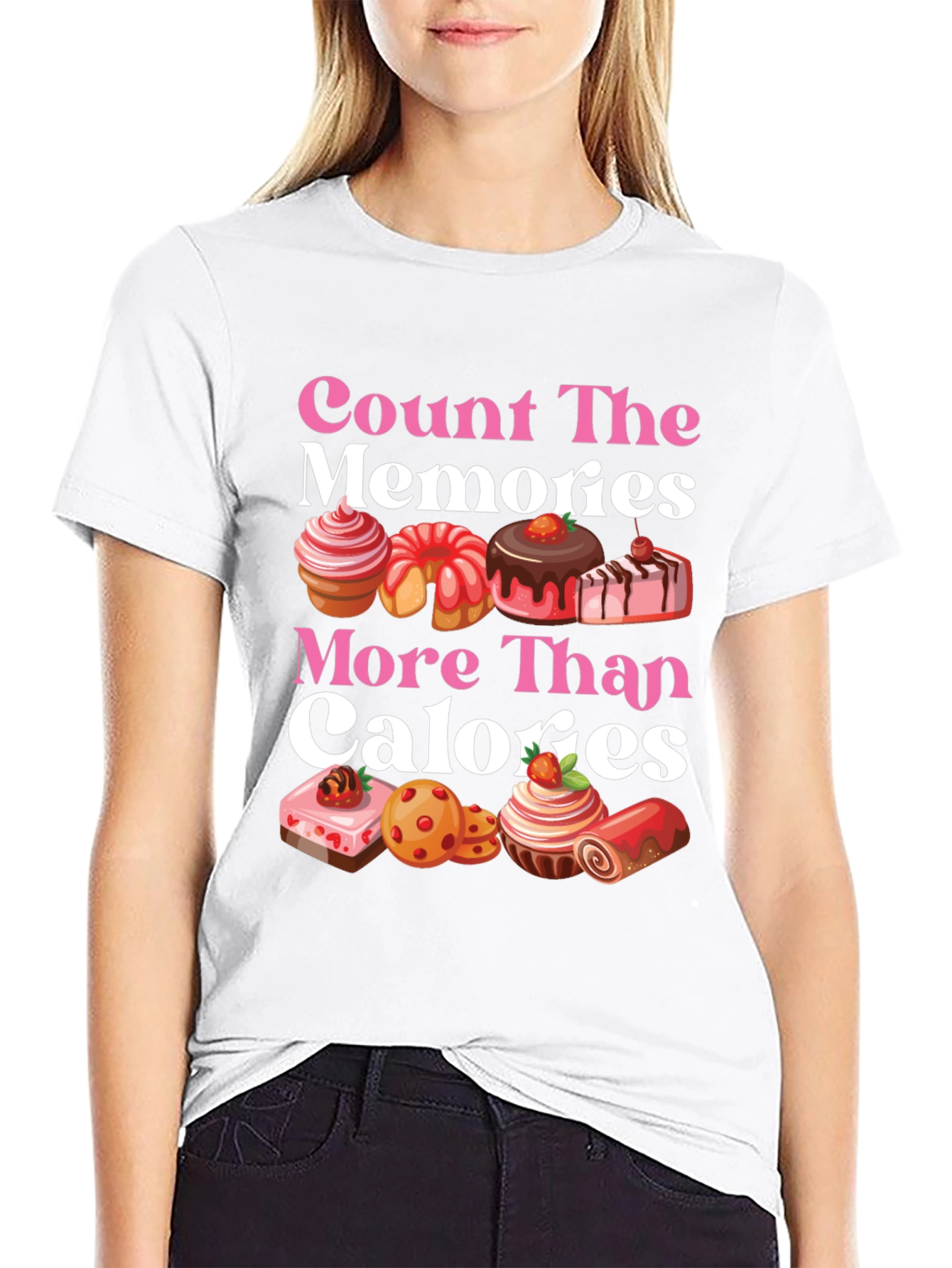 Count The Memories T-Shirt | Foodie Tee - 9