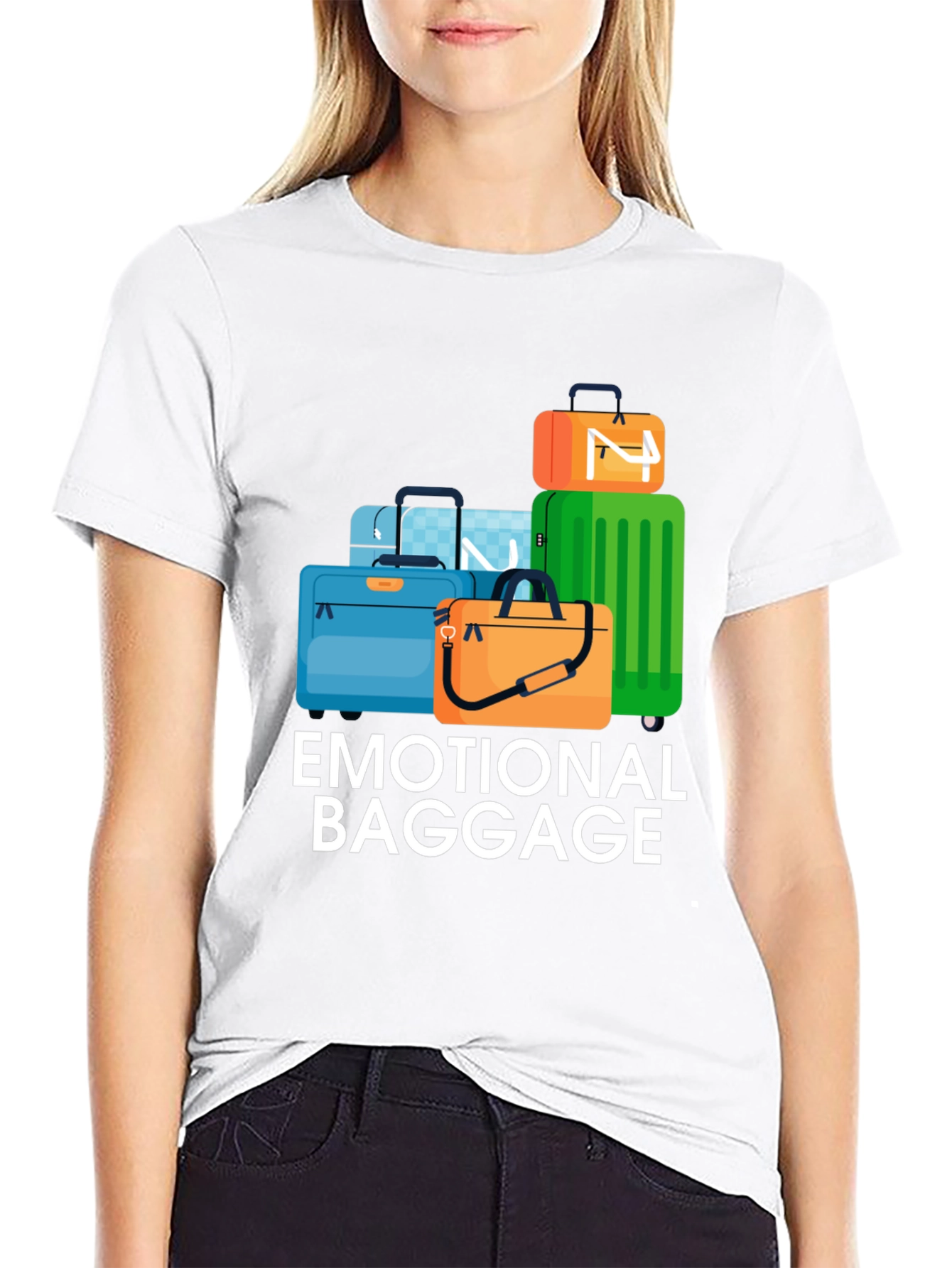 Emotional Baggage Graphic T-Shirt - 9