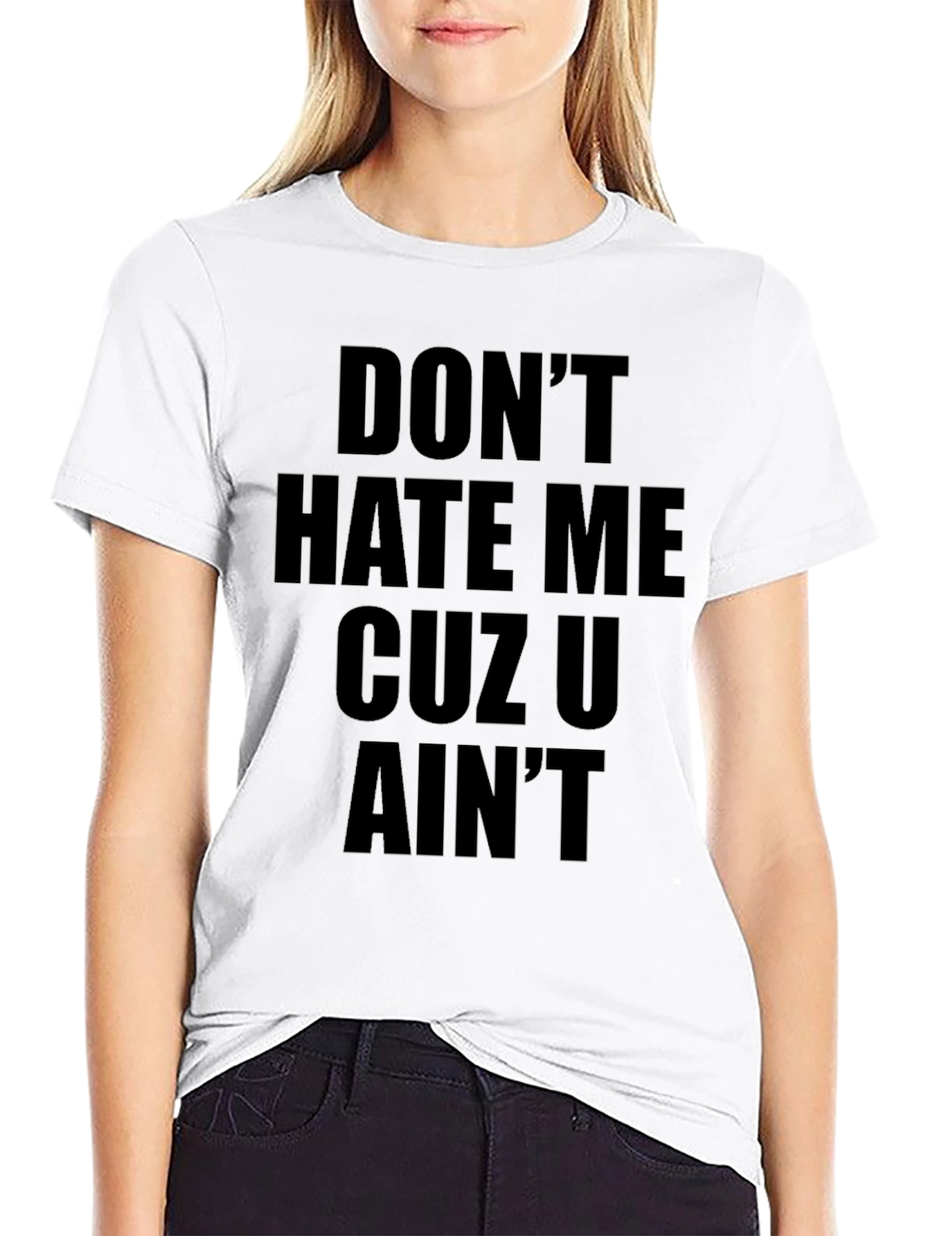 Black Don't Hate Me Graphic Tee view 9