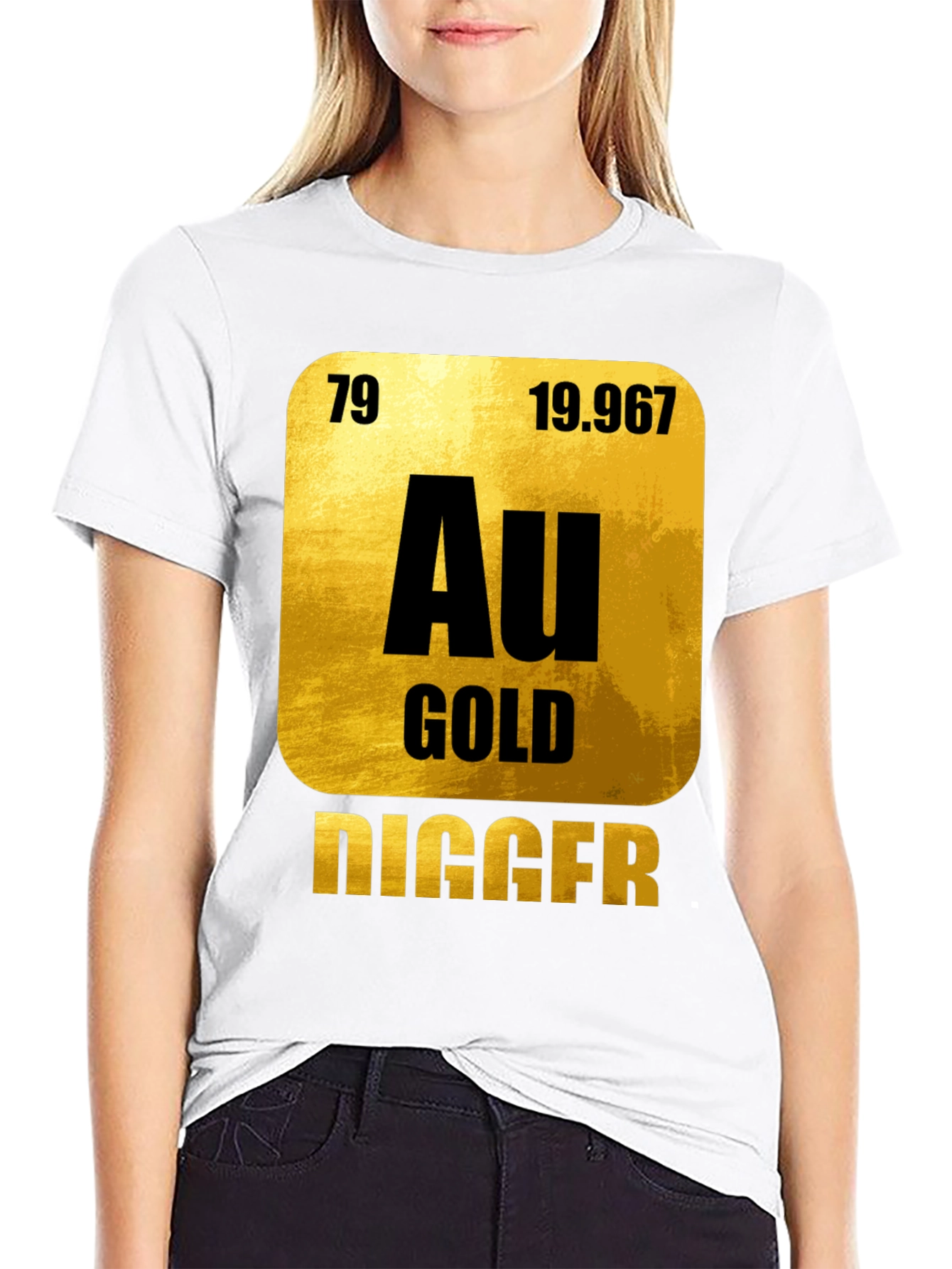 Black Gold Digger Graphic Tee - Element Style view 9