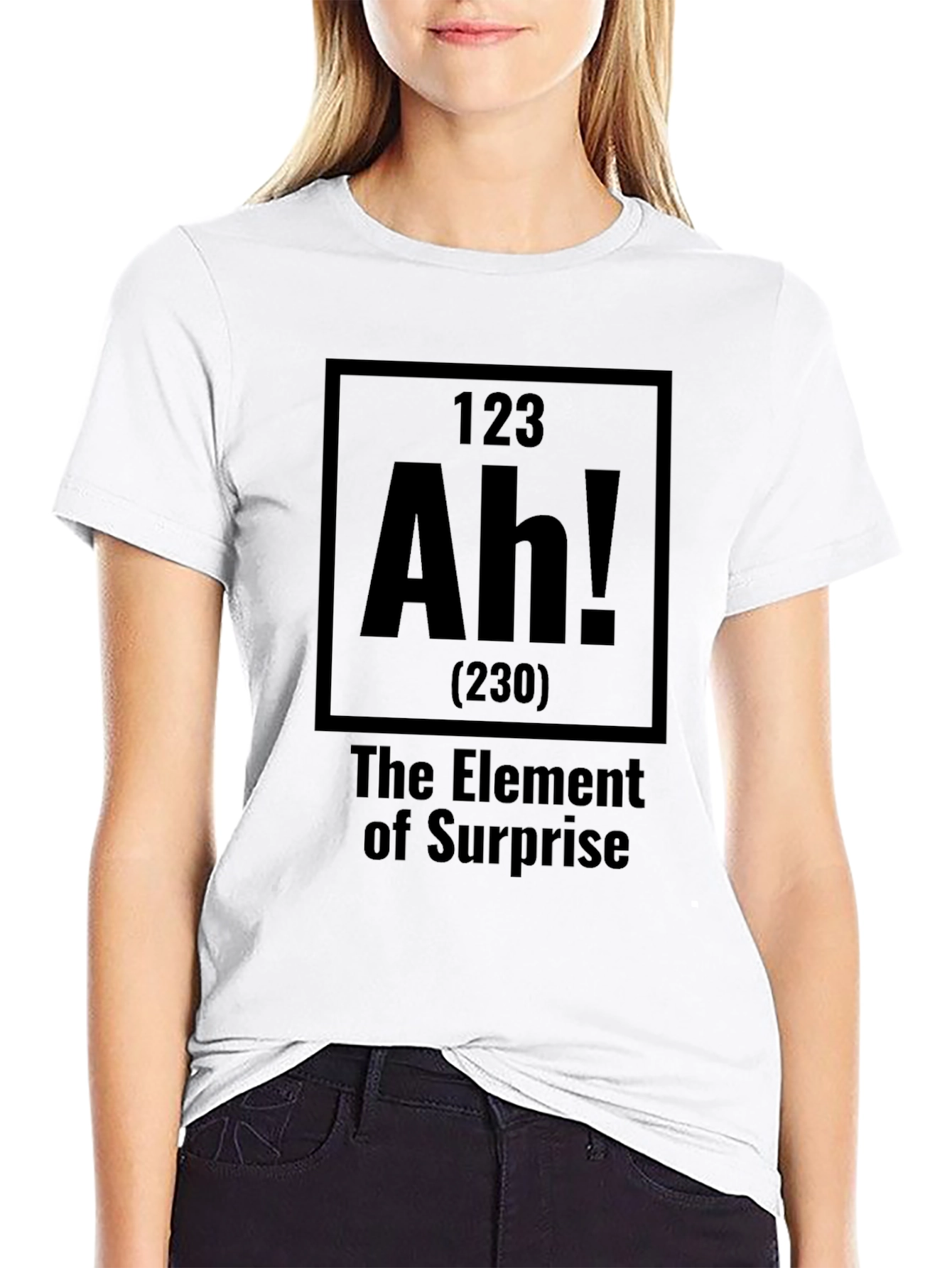 Black The Element of Surprise Black T-Shirt view 9