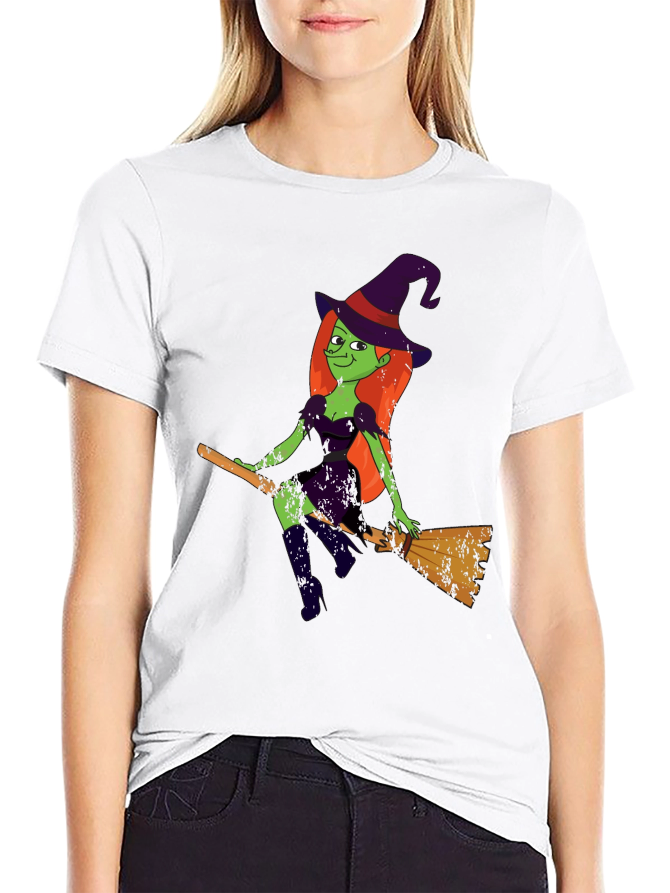 Black Witch Graphic T-Shirt view 9