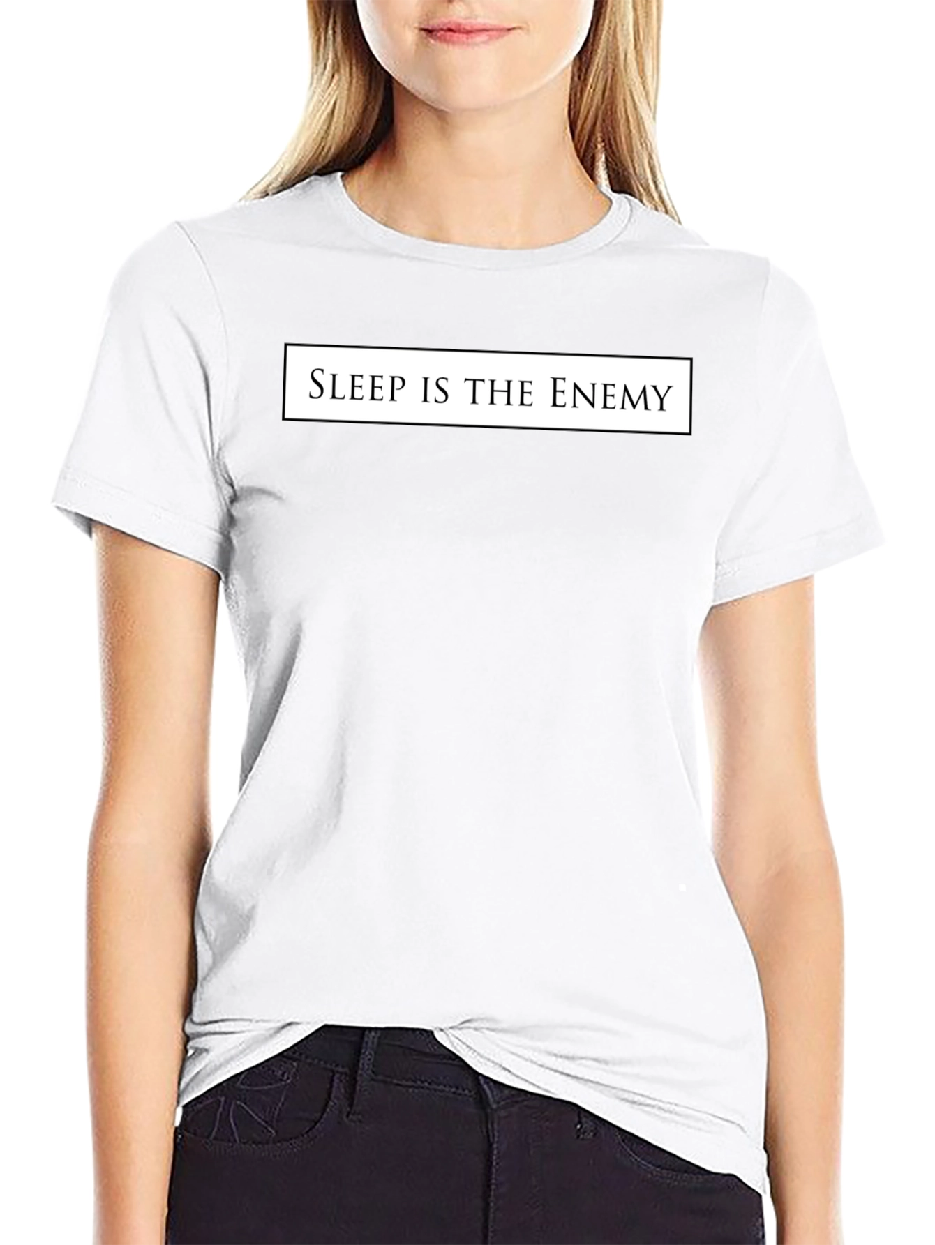 Black Sleep Is The Enemy Graphic Tee view 9