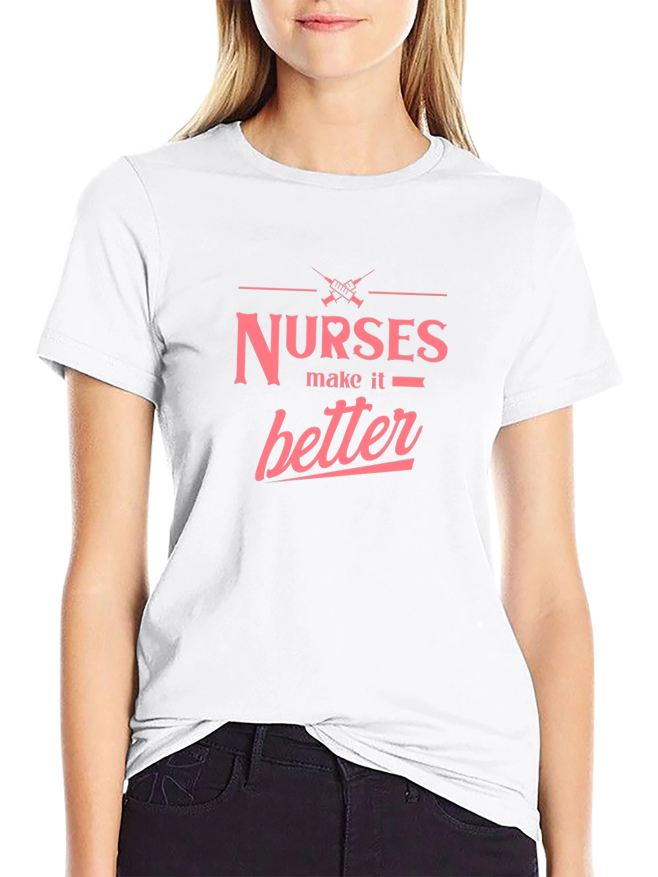 Black Nurses Make It Better Black T-Shirt view 9
