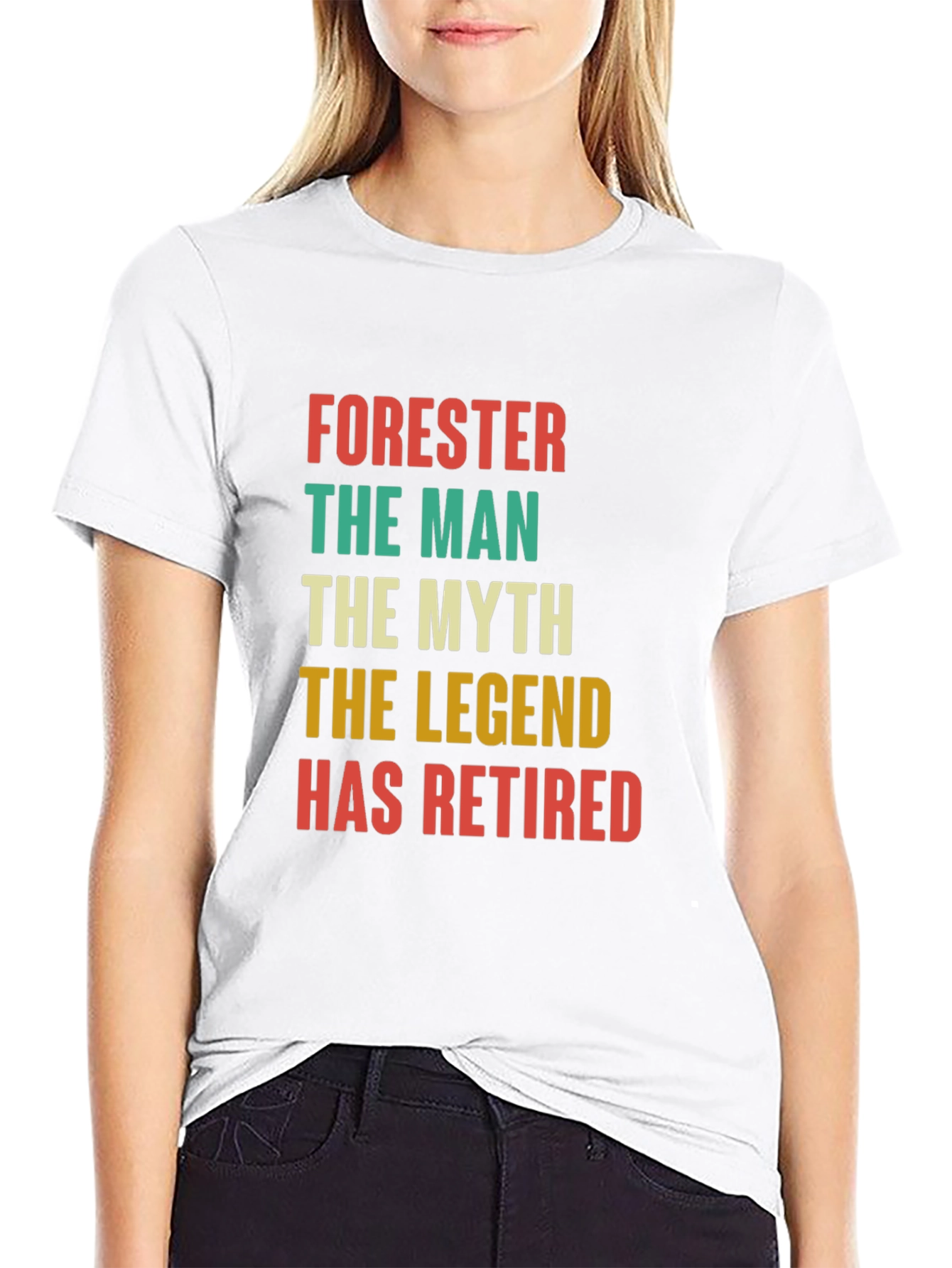 Black Forester Retirement T-Shirt: The Man, The Myth, The Legend view 9