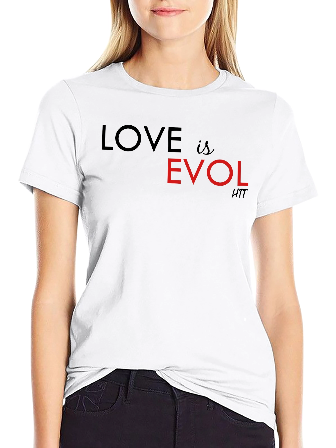 Black Love is Evol HTT Graphic Tee view 9