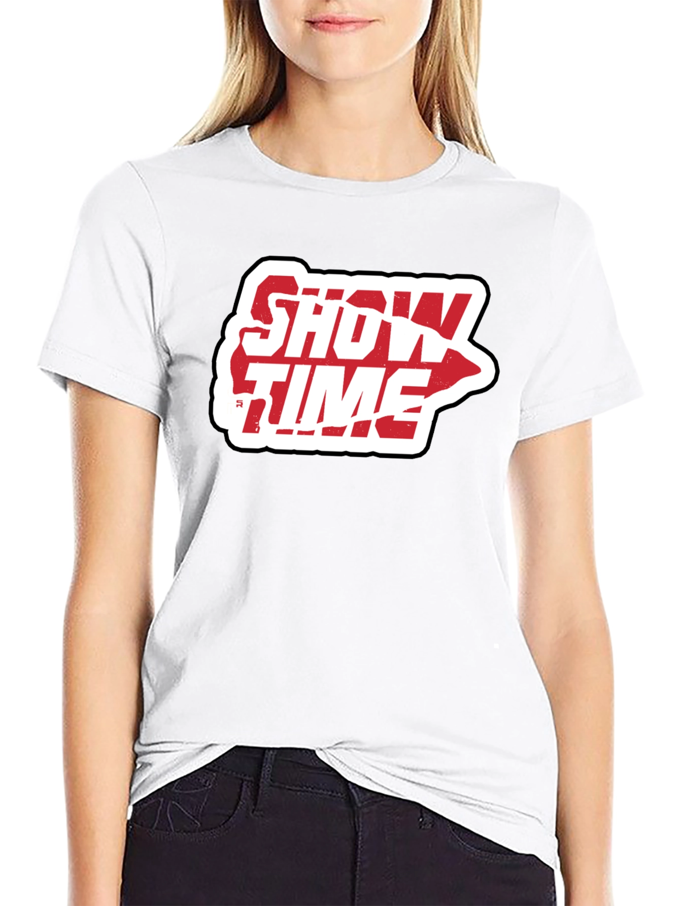 Black Showtime Graphic Tee - Black view 9