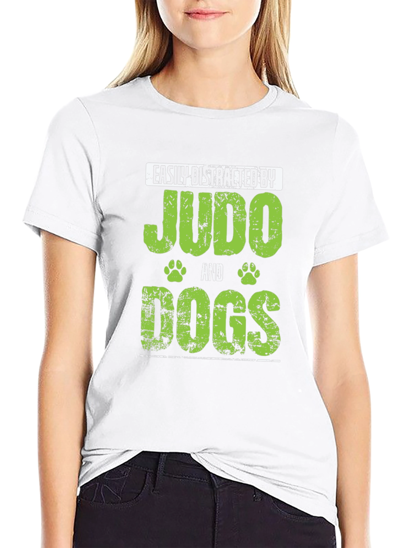 Black Judo and Dogs T-Shirt view 9