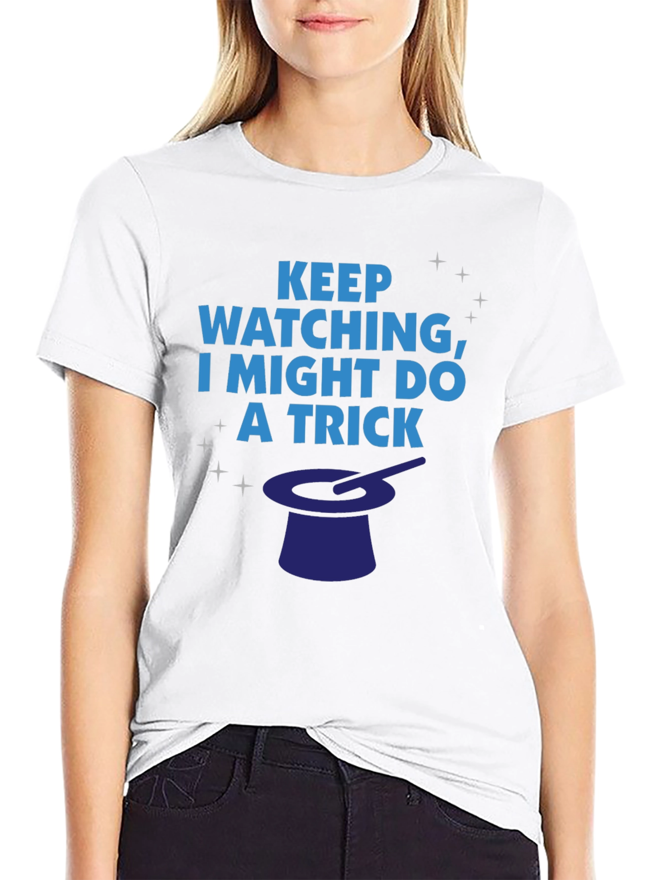 Black Magic Trick T-Shirt - Keep Watching Graphic Tee view 9