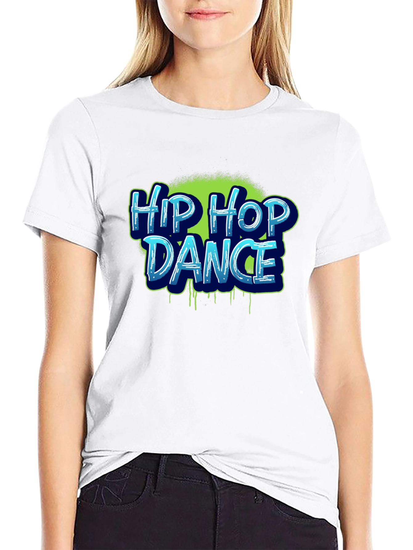Black Hip Hop Dance T-Shirt - Urban Style view 9