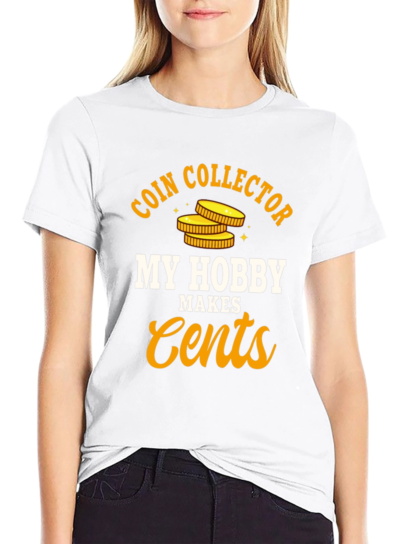 Coin Collector Hobby T-Shirt - Makes Cents - 9