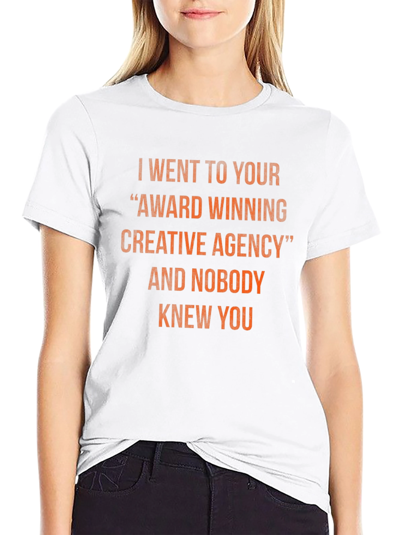 Black Funny Award Winning Agency Graphic Tee view 9