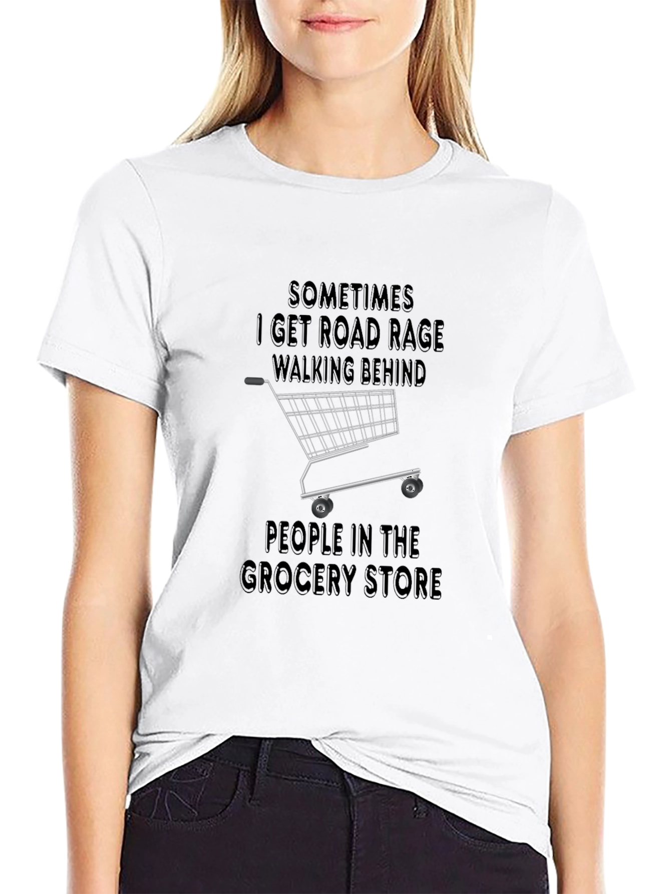 Road Rage Grocery Store T-Shirt - 9