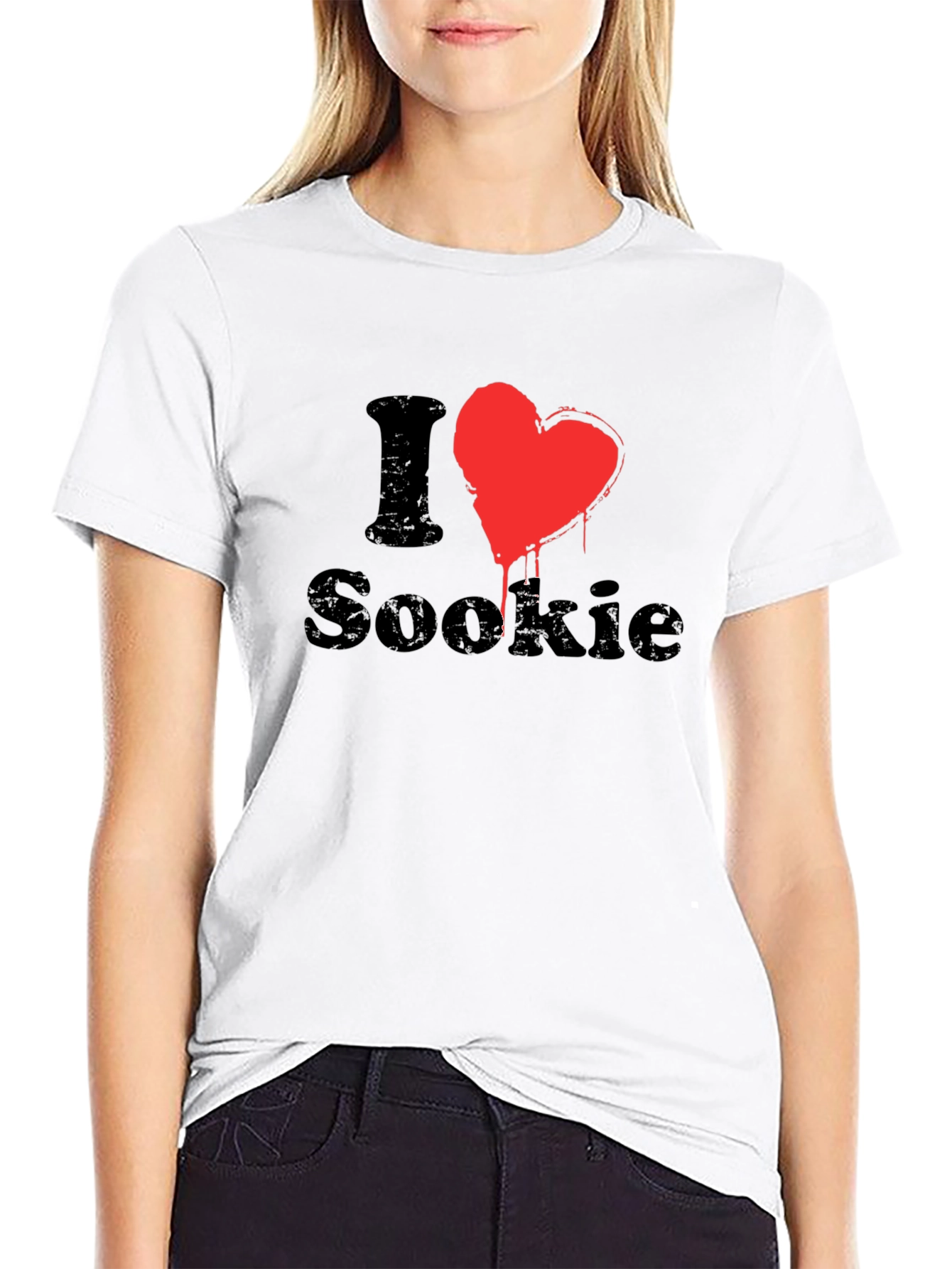 Black I Heart Sookie Black Graphic Tee view 9